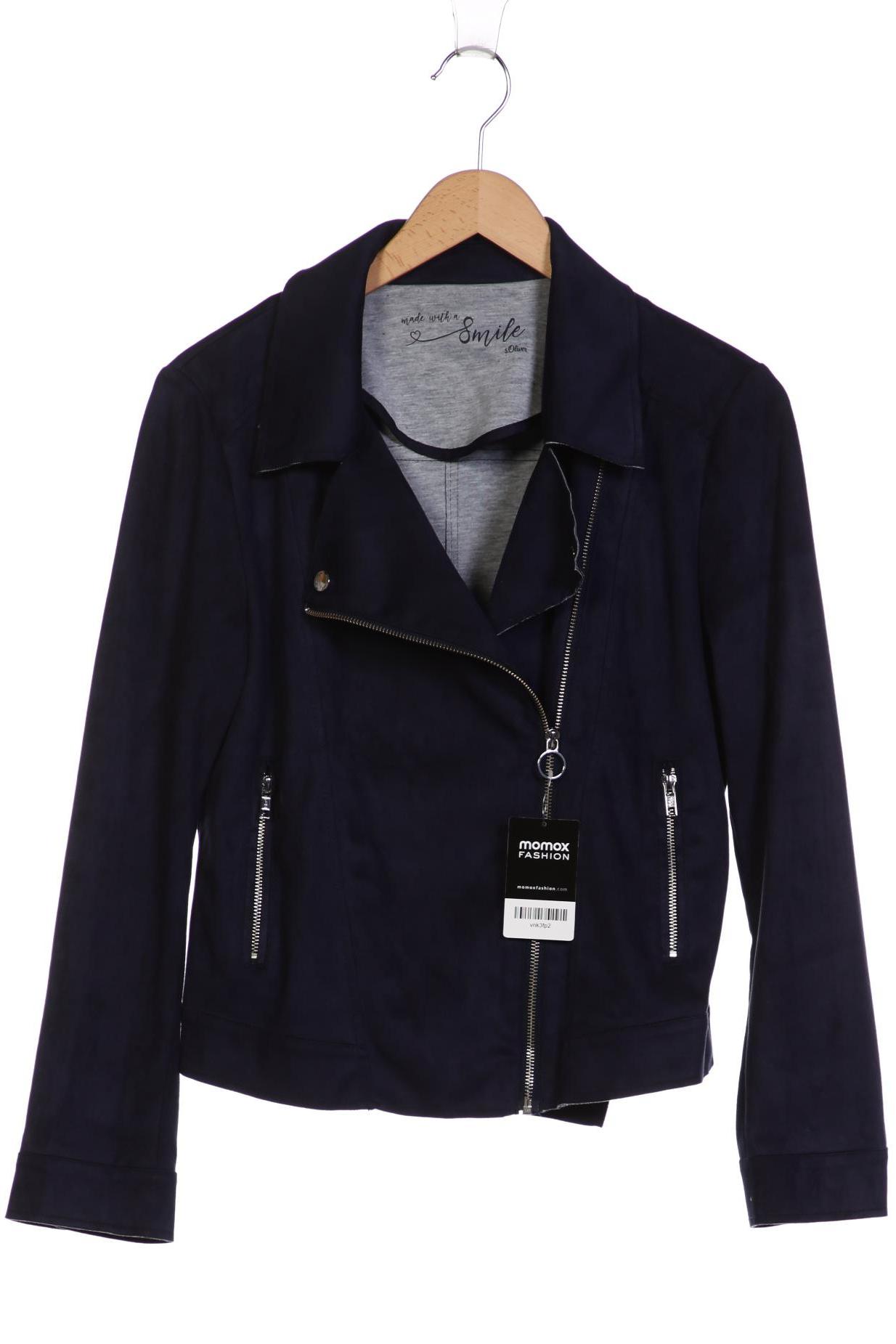 

s.Oliver Damen Jacke, marineblau, Gr. 36