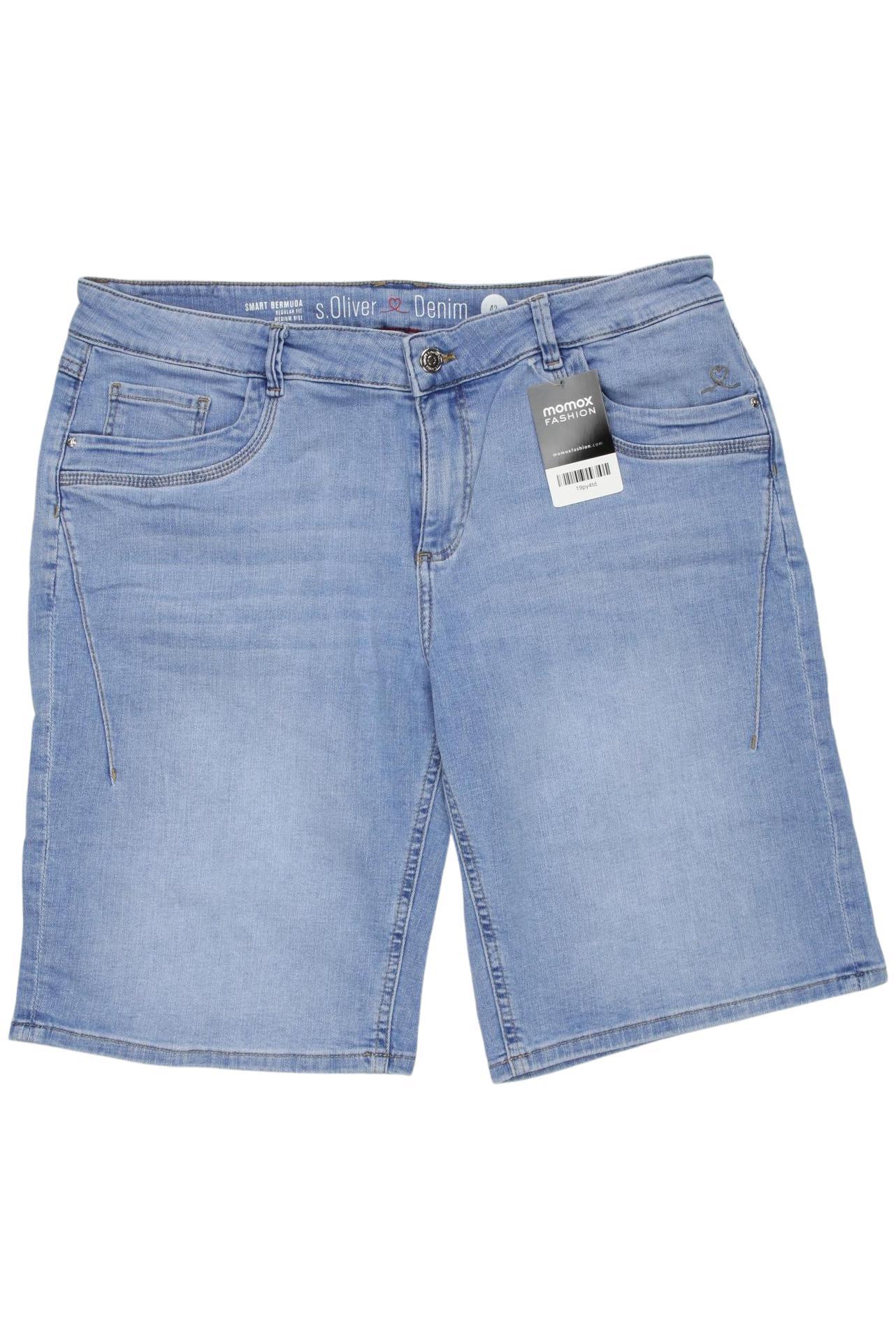 

s.Oliver Damen Shorts, blau, Gr. 42