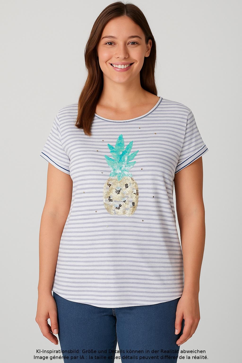 

s.Oliver Damen T-Shirt, mehrfarbig, Gr. 44