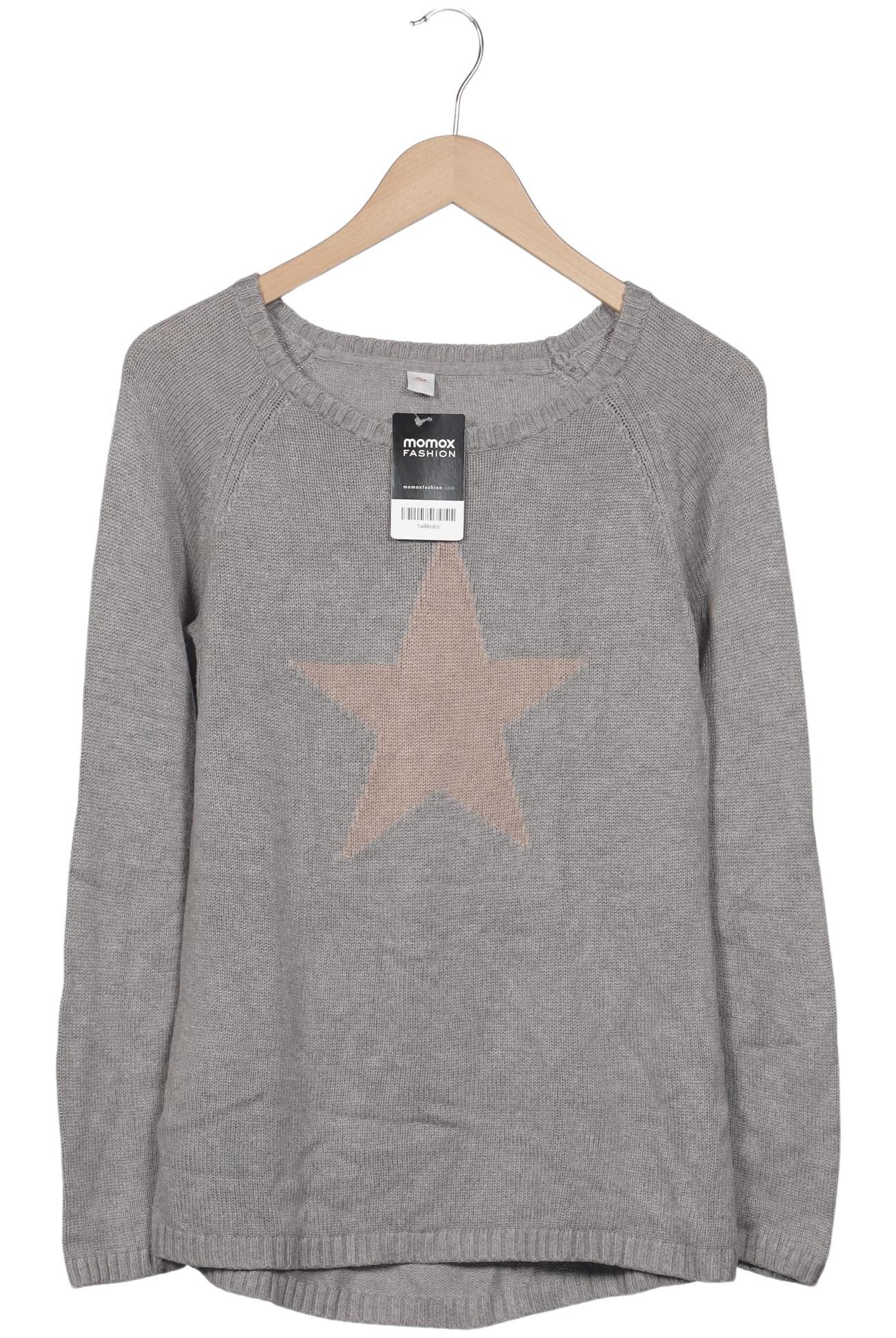 

s.Oliver Damen Pullover, grau, Gr. 38