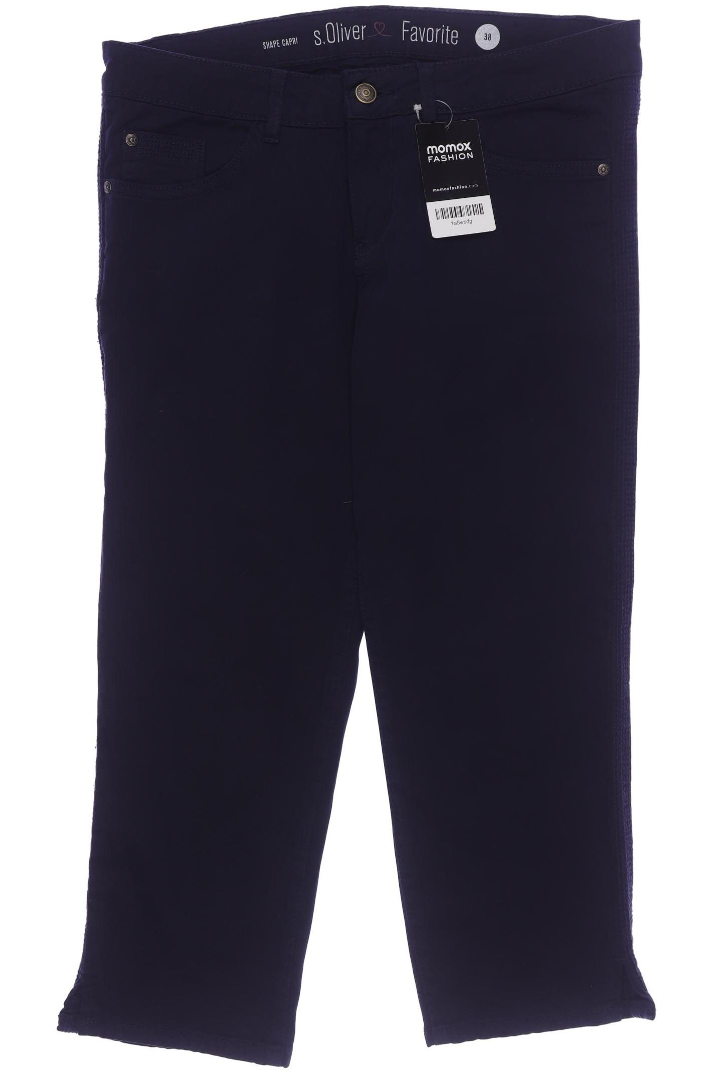 

s.Oliver Damen Stoffhose, marineblau, Gr. 38