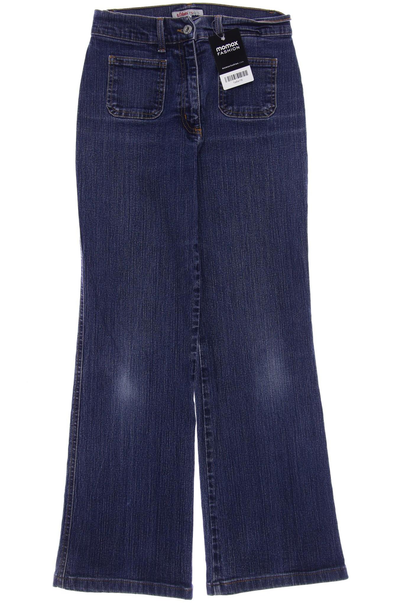 

s.Oliver Damen Jeans, blau