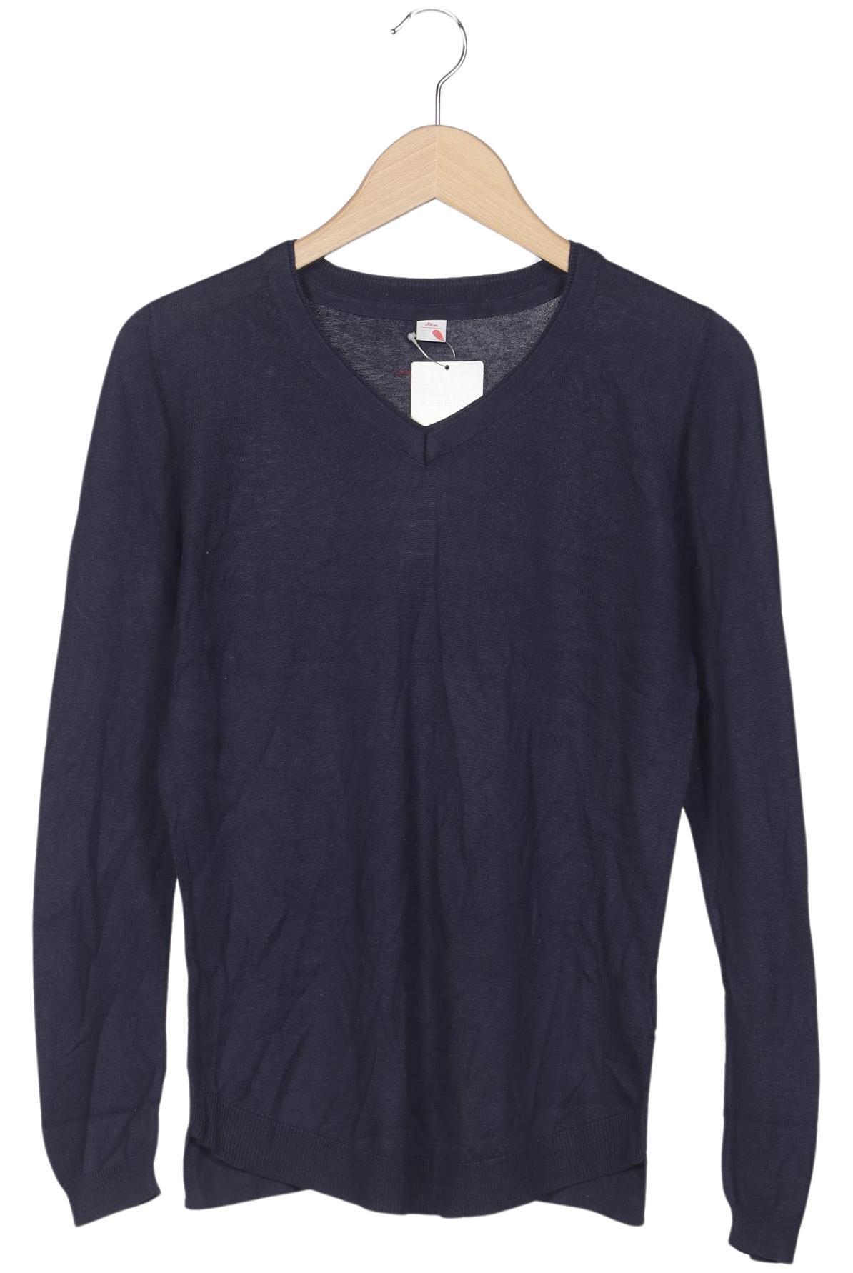 

s.Oliver Damen Pullover, marineblau, Gr. 38