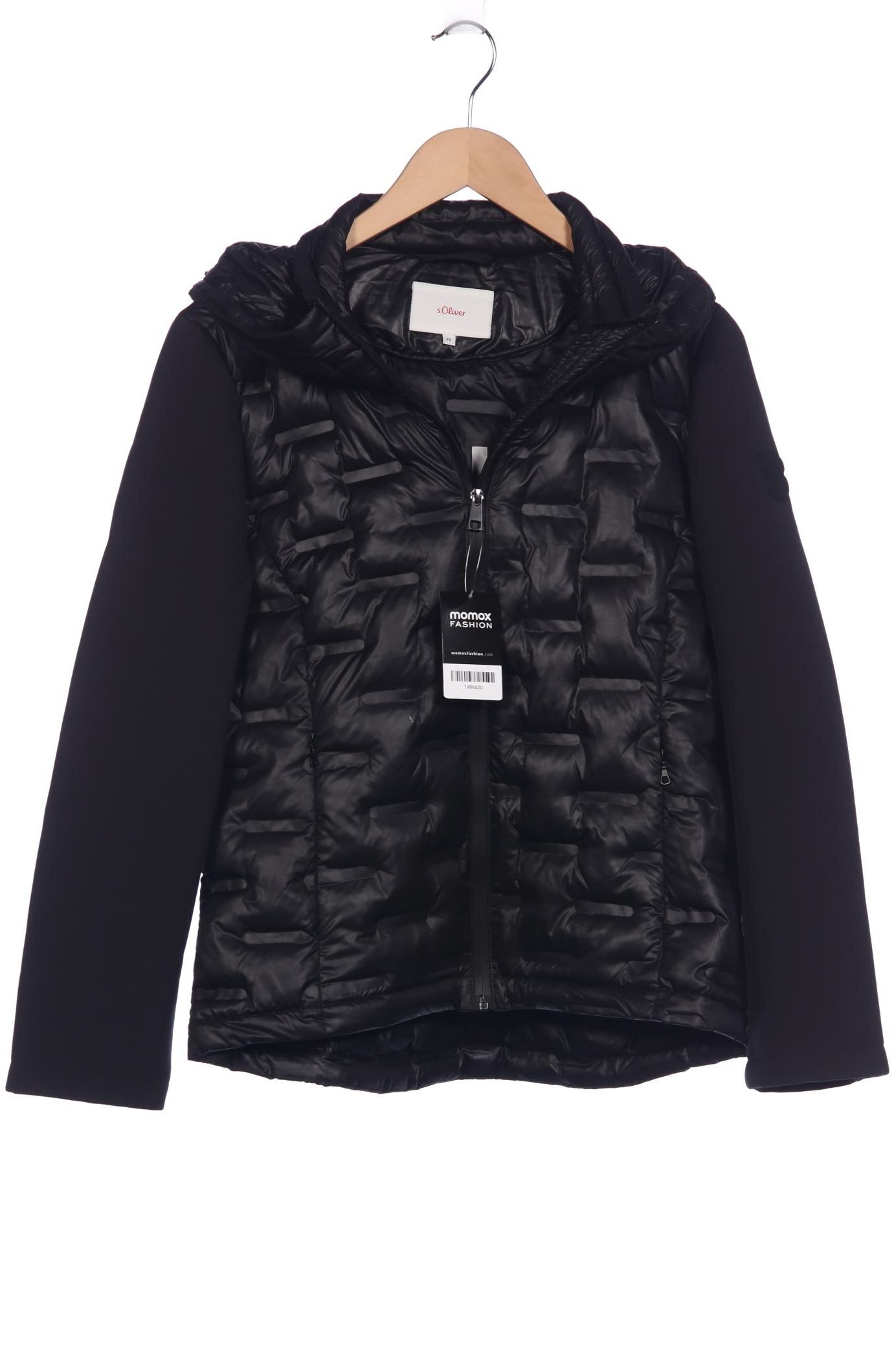 

s.Oliver Damen Jacke, schwarz, Gr. 40