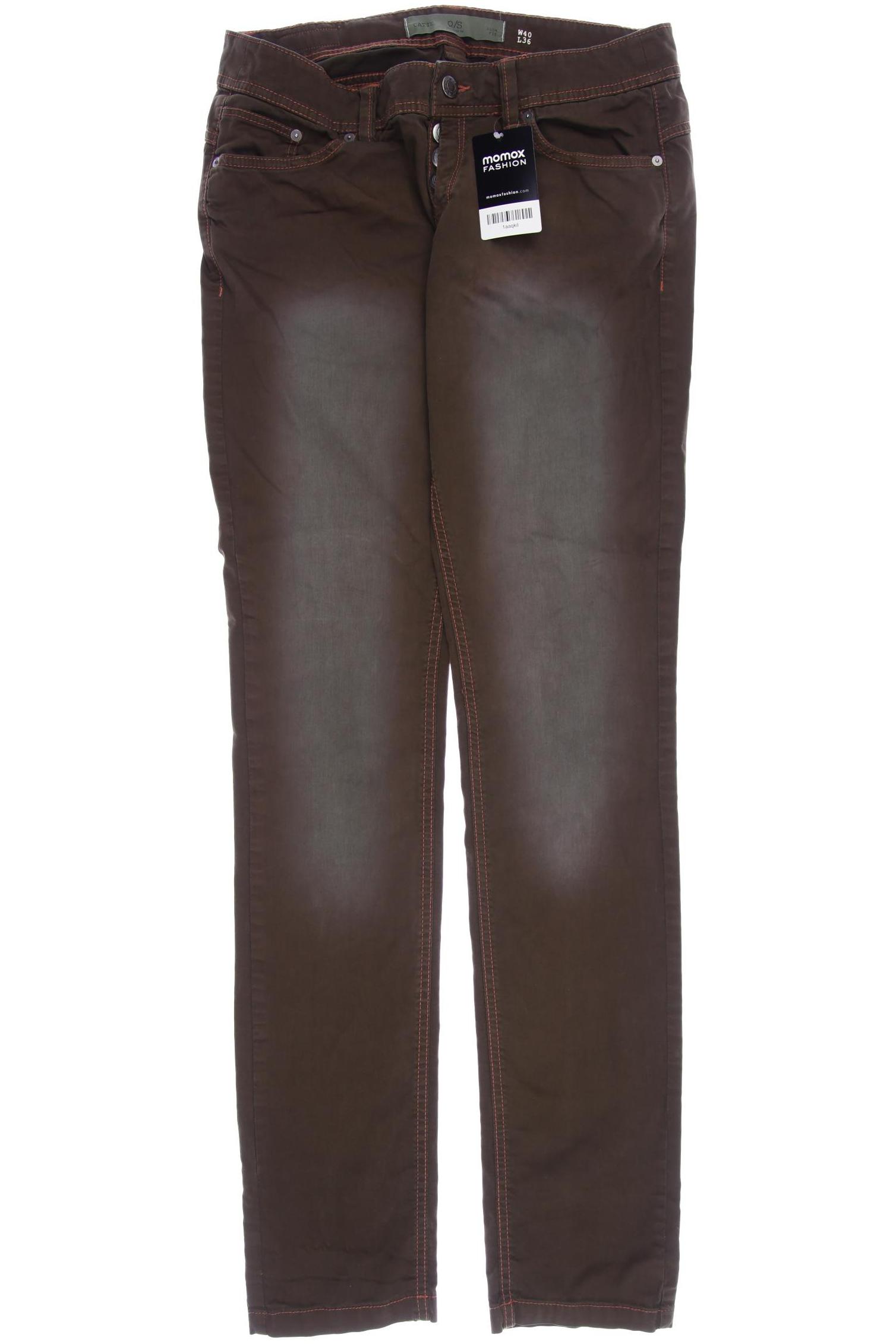

s.Oliver Damen Stoffhose, braun