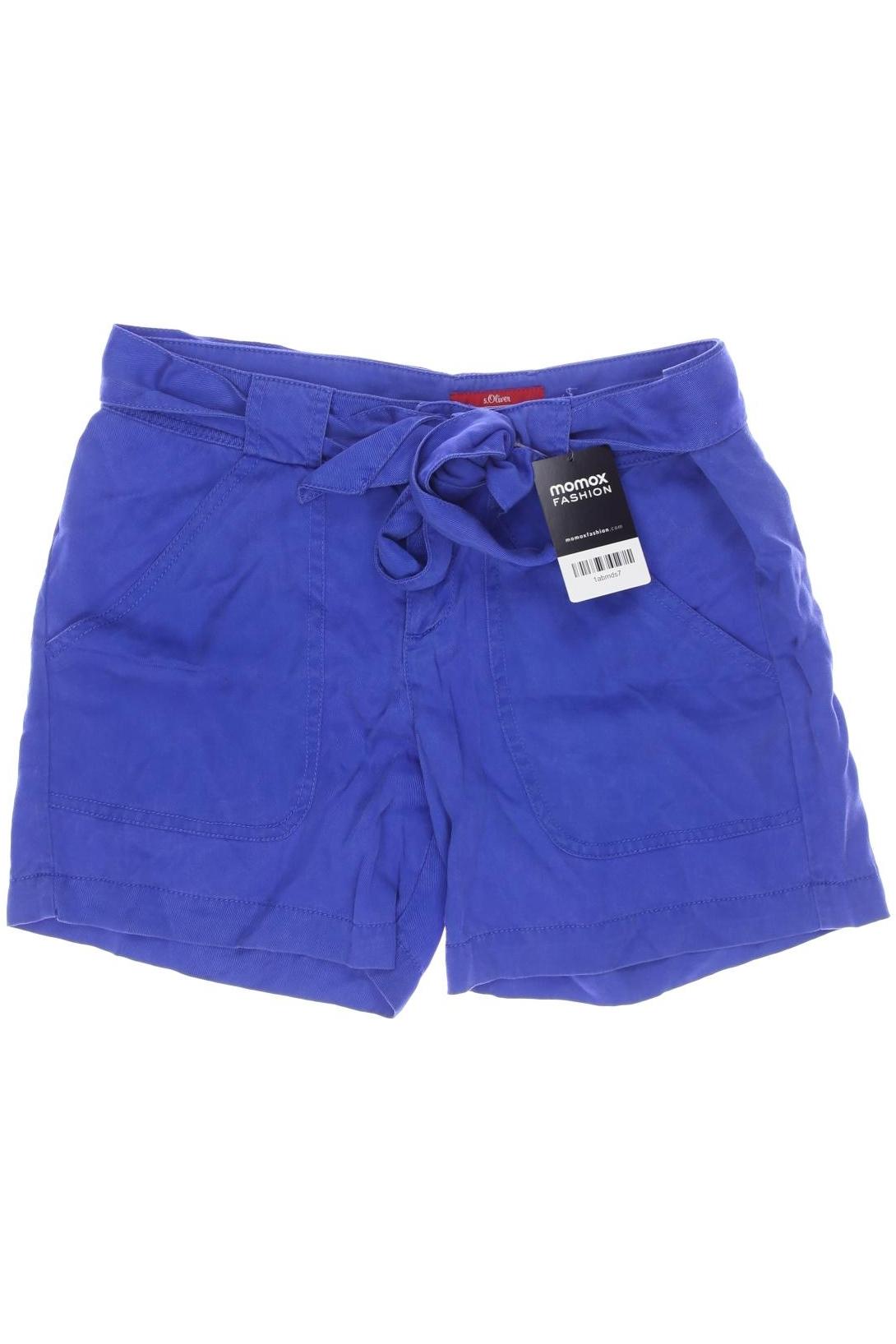 

s.Oliver Damen Shorts, blau, Gr. 36