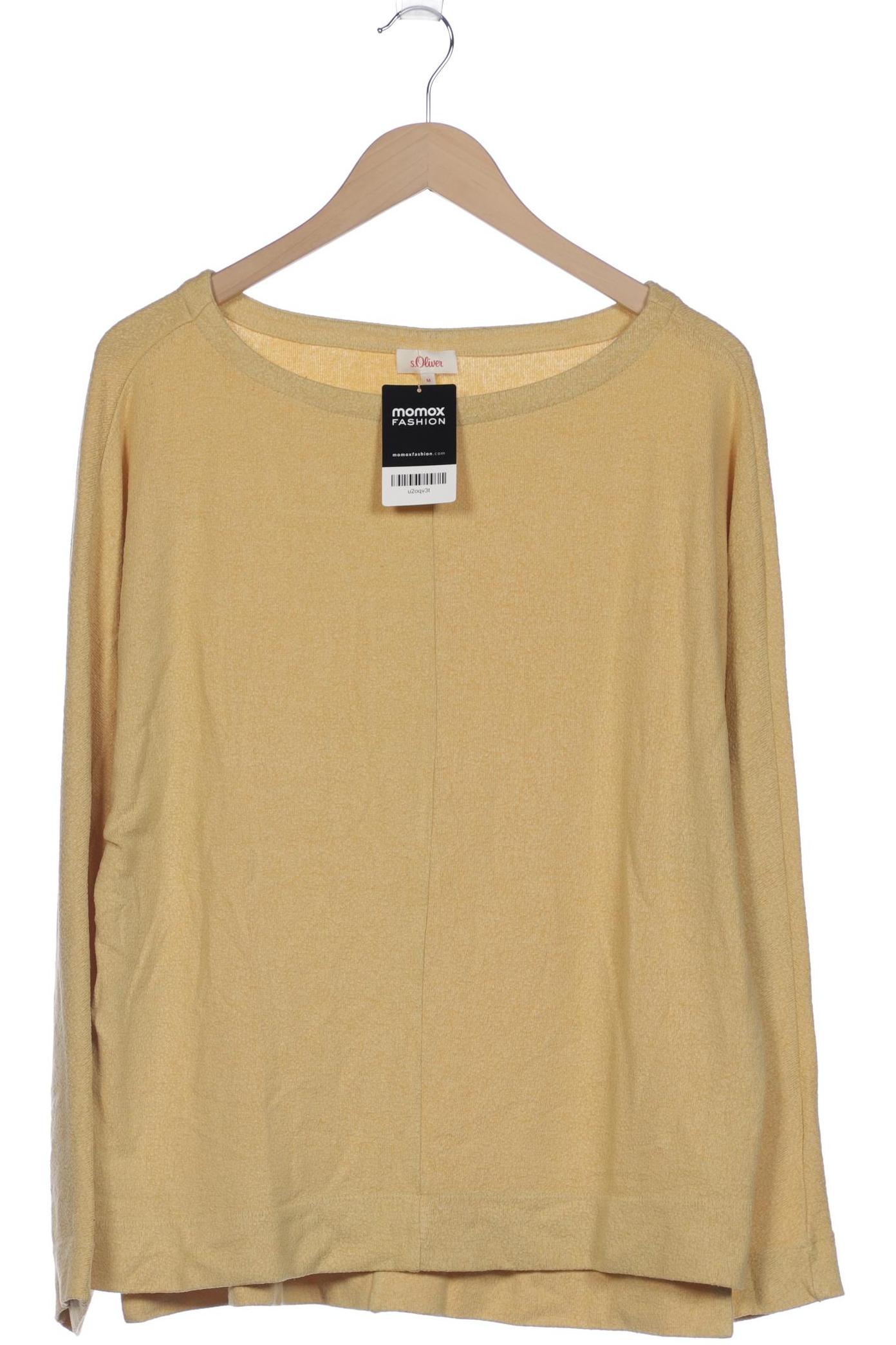 

s.Oliver Damen Pullover, gelb, Gr. 38