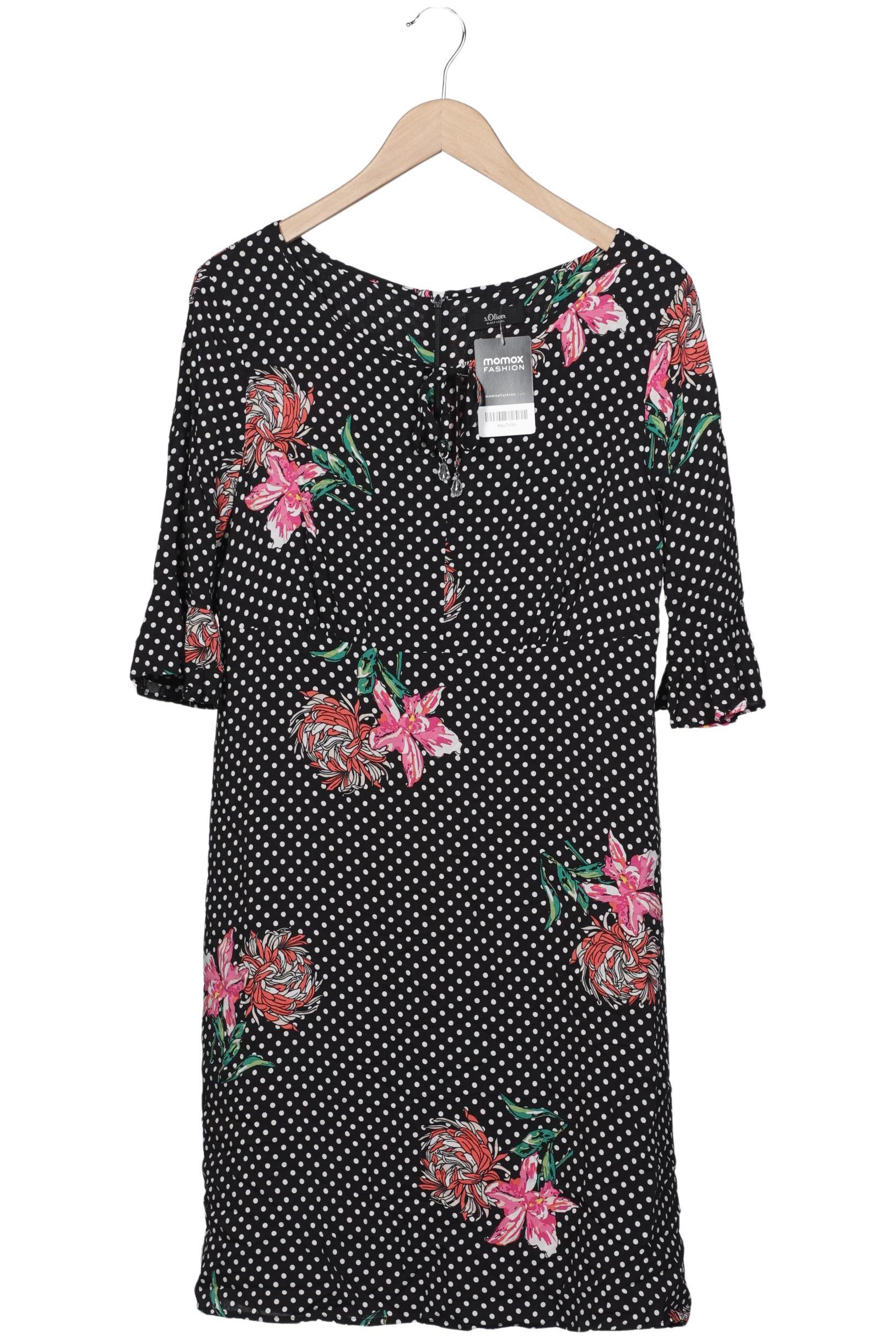 

s.Oliver Damen Kleid, schwarz, Gr. 42