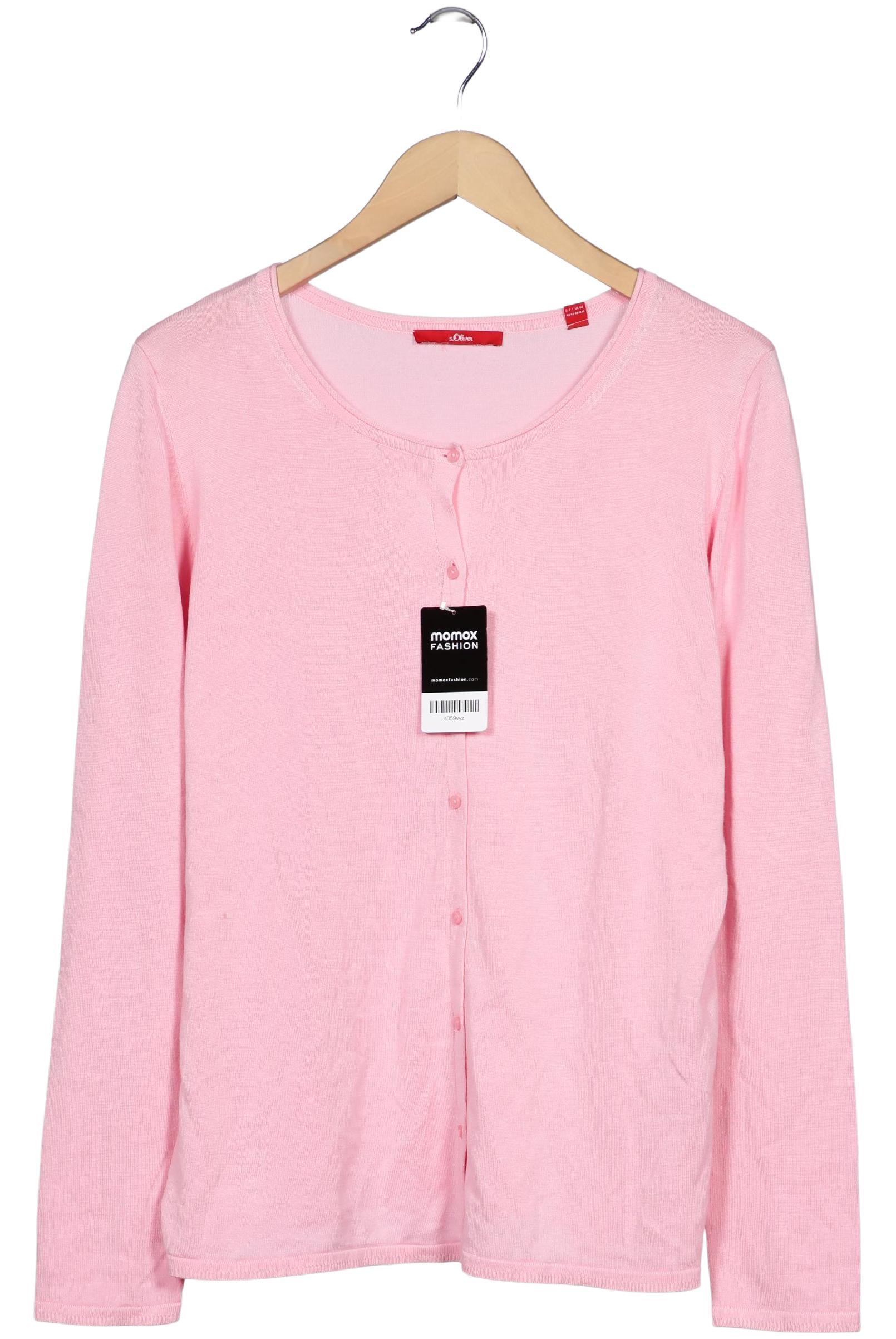 

s.Oliver Damen Strickjacke, pink, Gr. 44