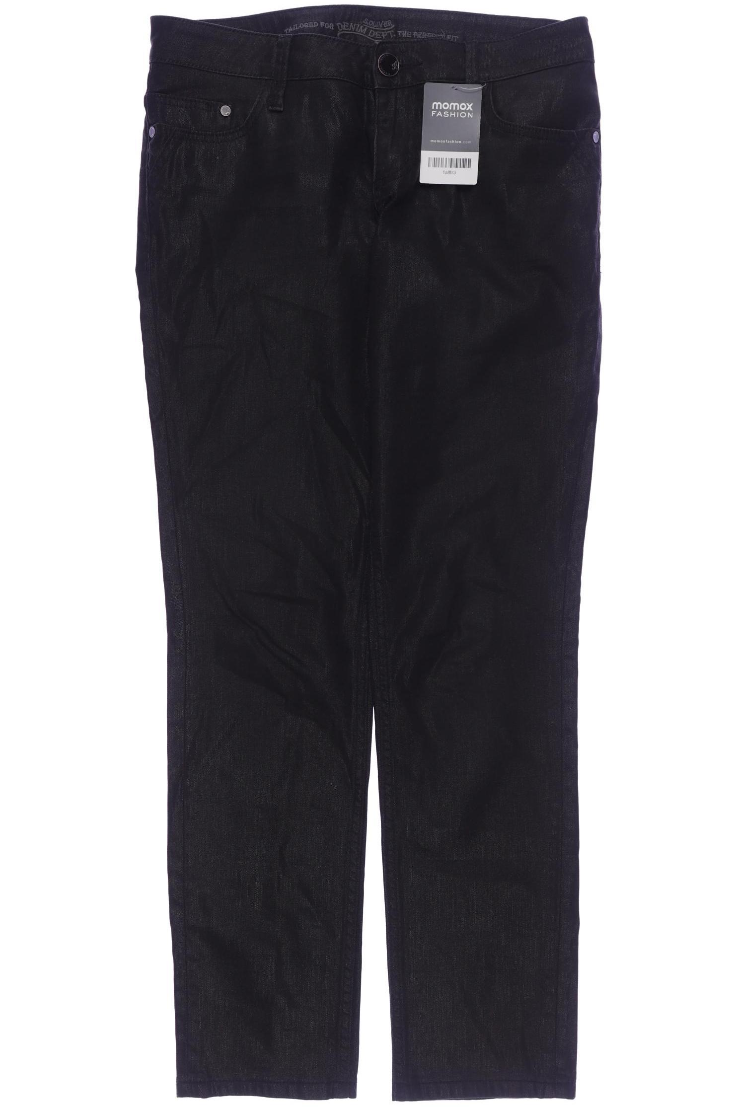

s.Oliver Damen Jeans, schwarz, Gr. 36
