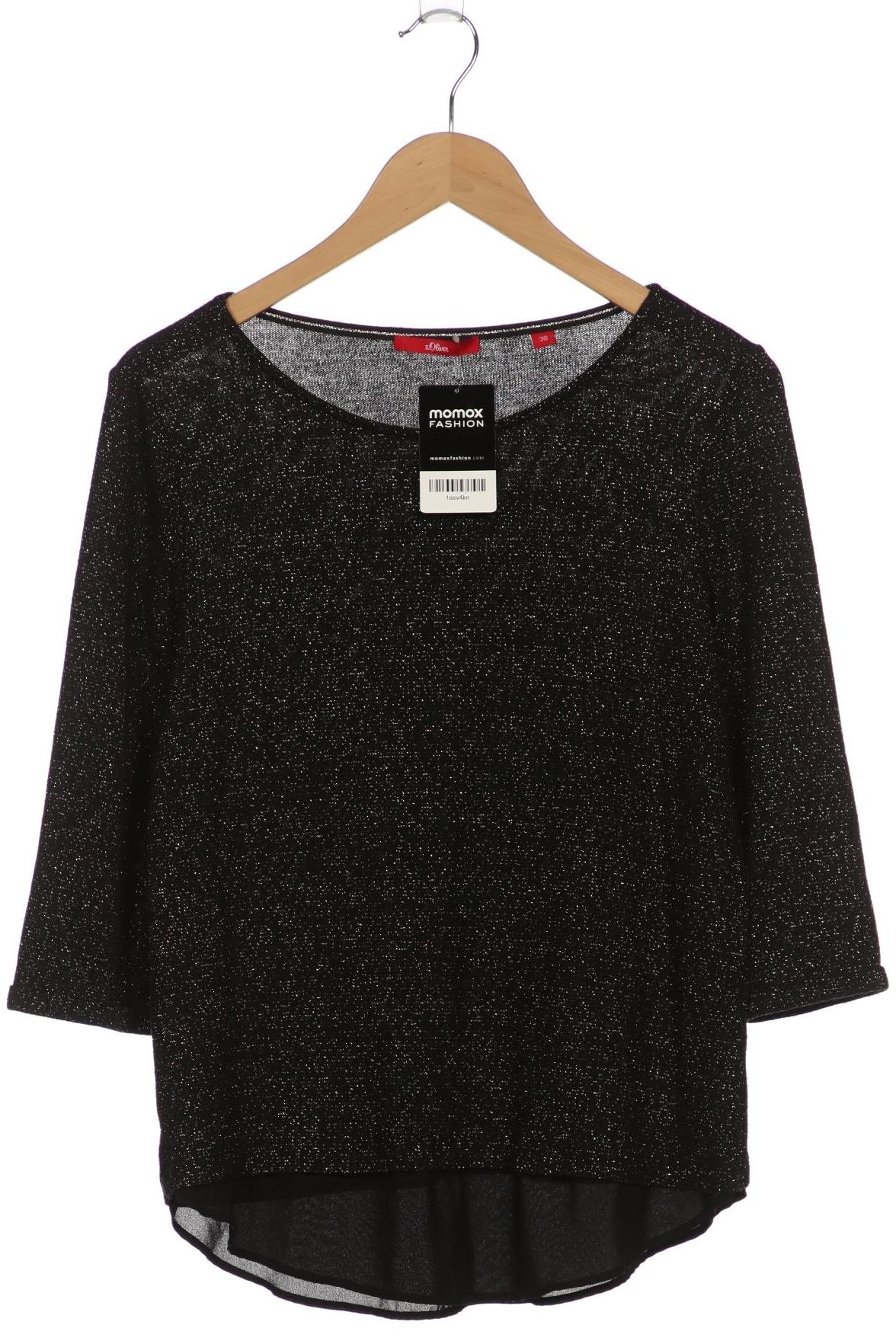

s.Oliver Damen Pullover, schwarz, Gr. 38