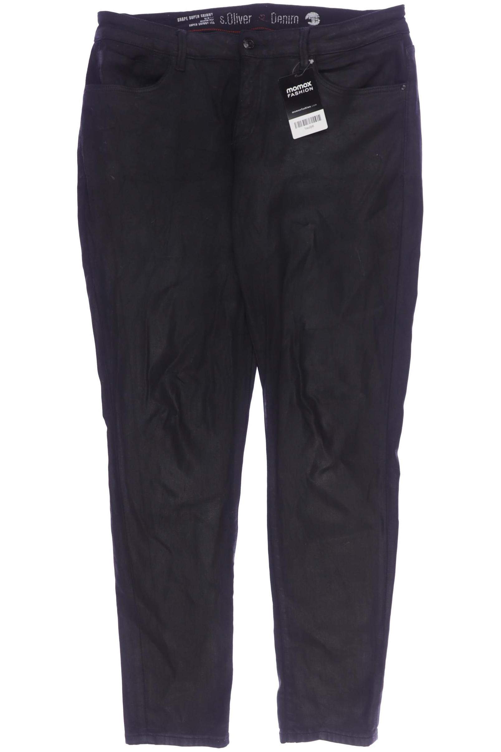 

s.Oliver Damen Stoffhose, schwarz, Gr. 44