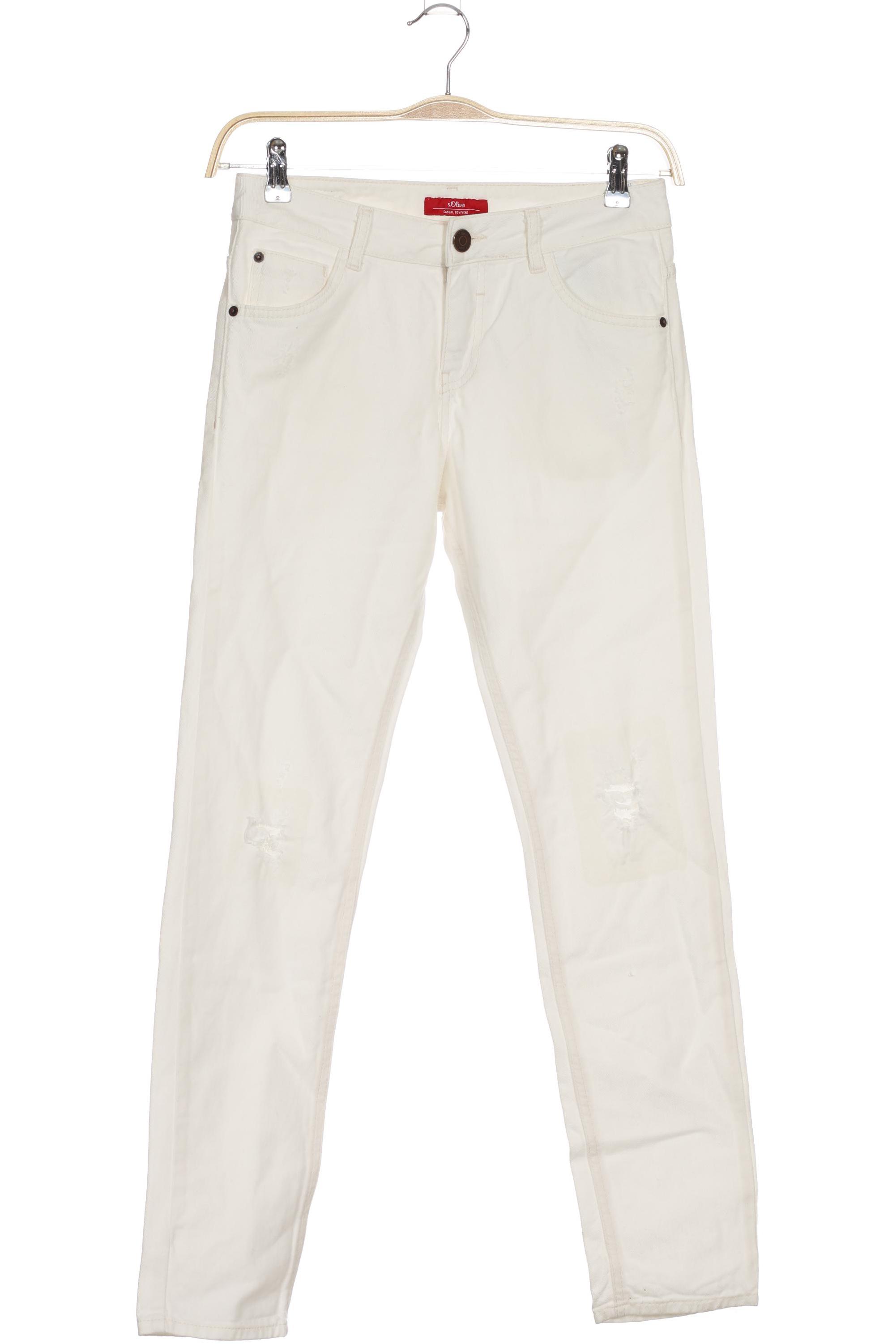 

s.Oliver Damen Jeans, weiß, Gr. 29