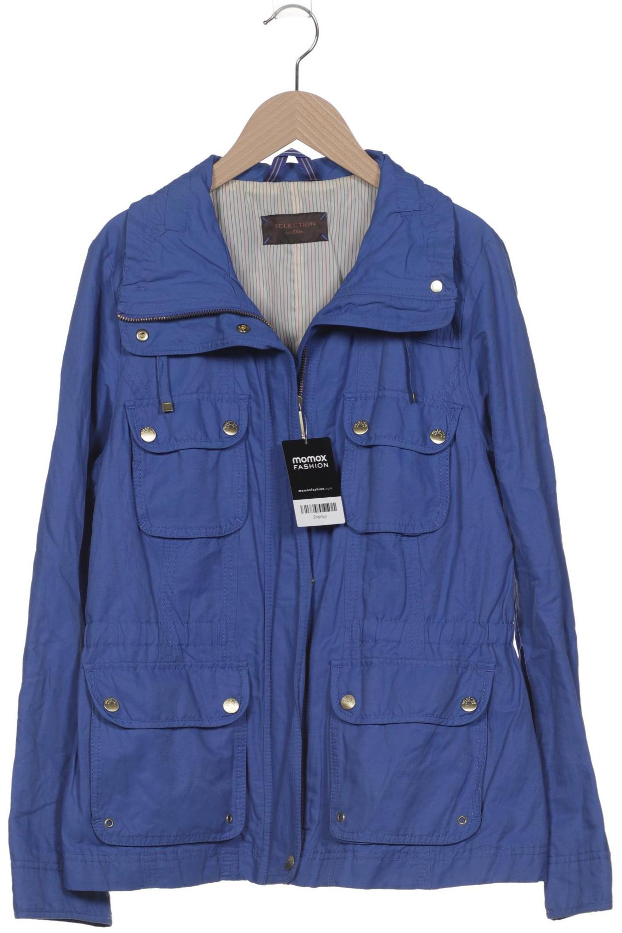 

s.Oliver Damen Jacke, blau, Gr. 38