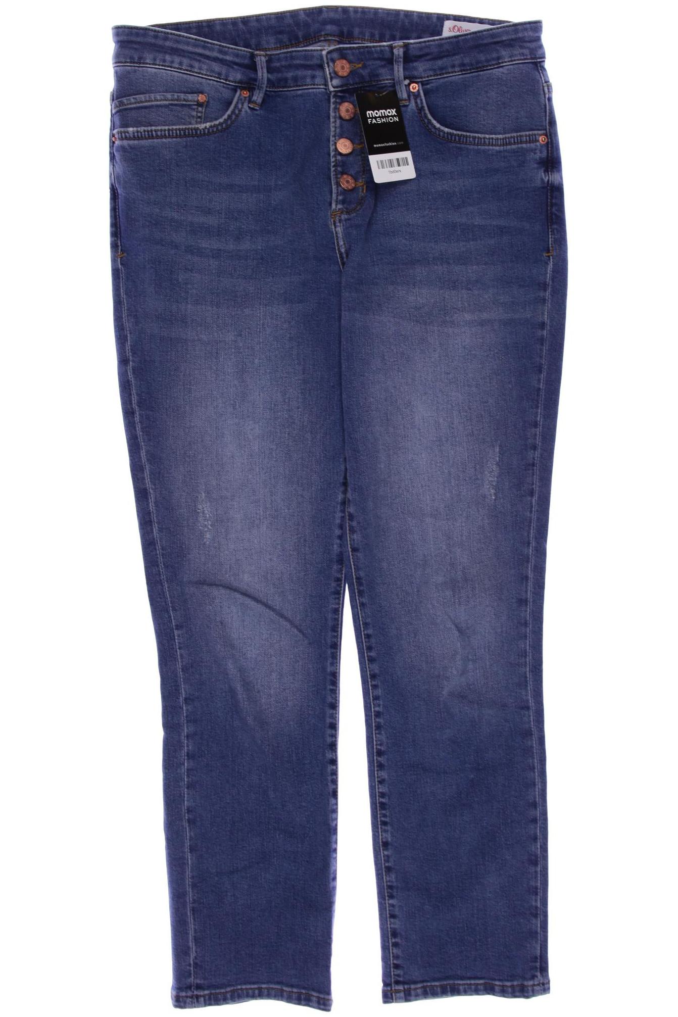 

s.Oliver Damen Jeans, blau