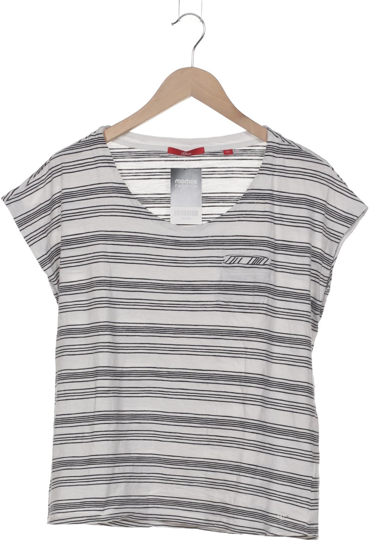

s.Oliver Damen T-Shirt, weiß, Gr. 42