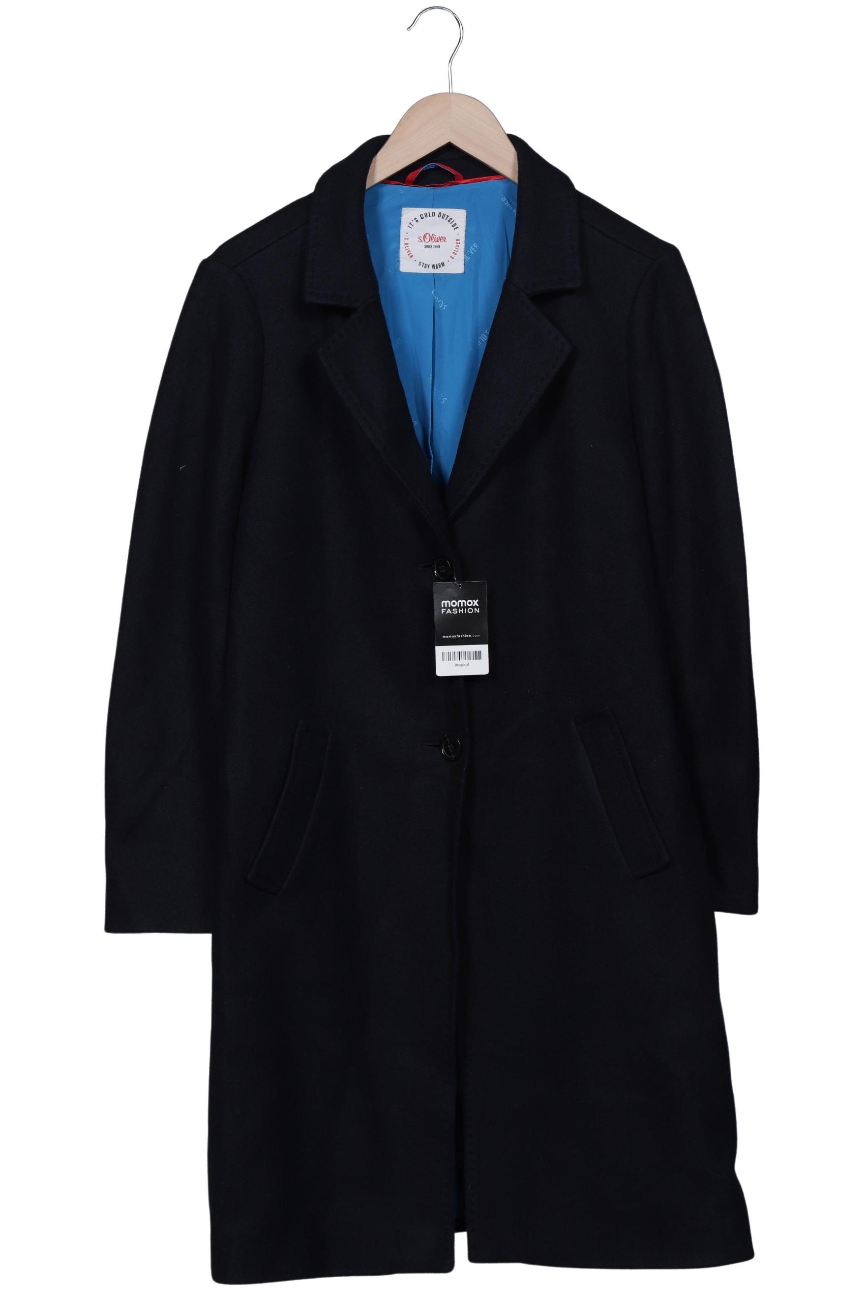 

s.Oliver Damen Mantel, marineblau, Gr. 40
