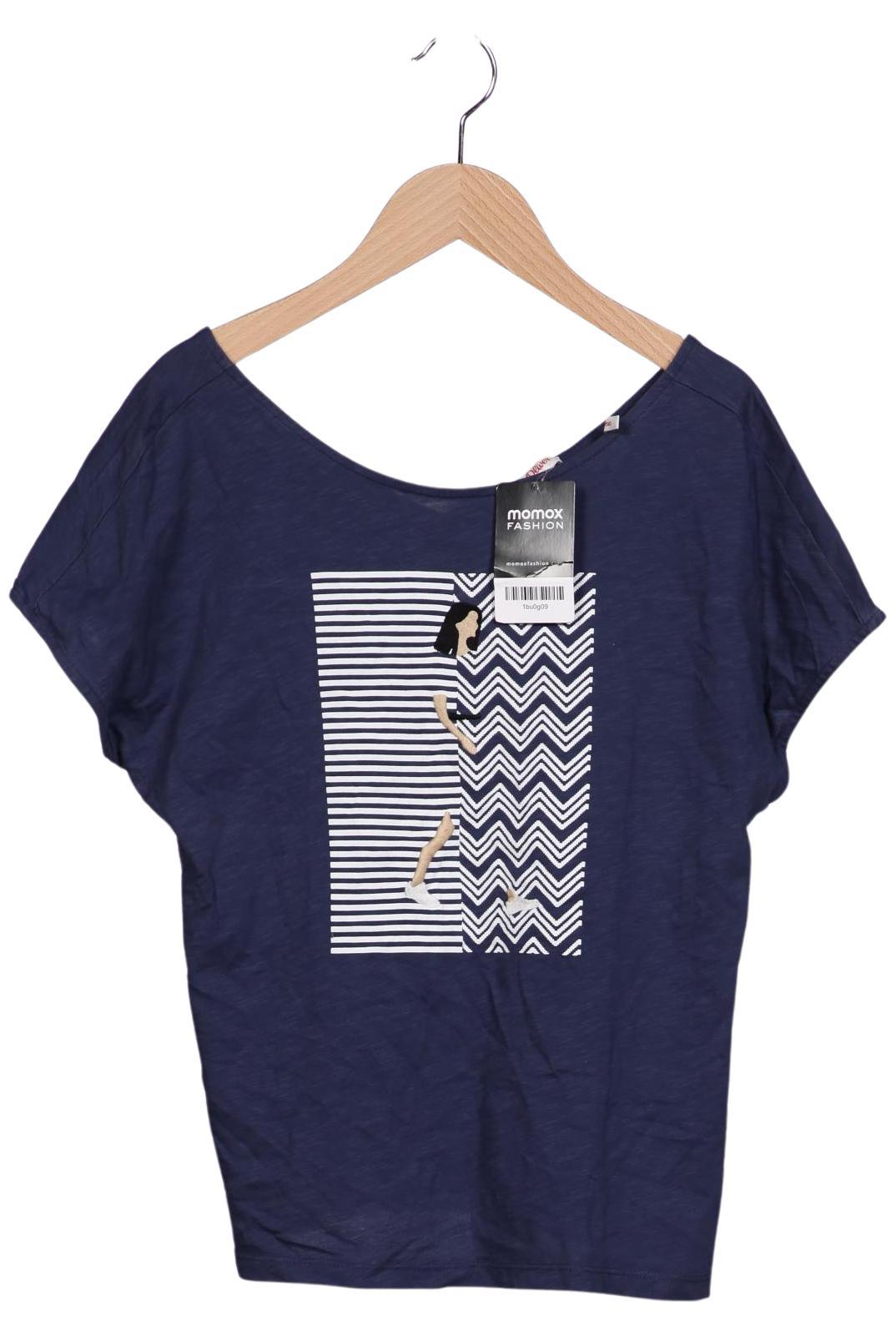 

s.Oliver Damen T-Shirt, blau, Gr. 34