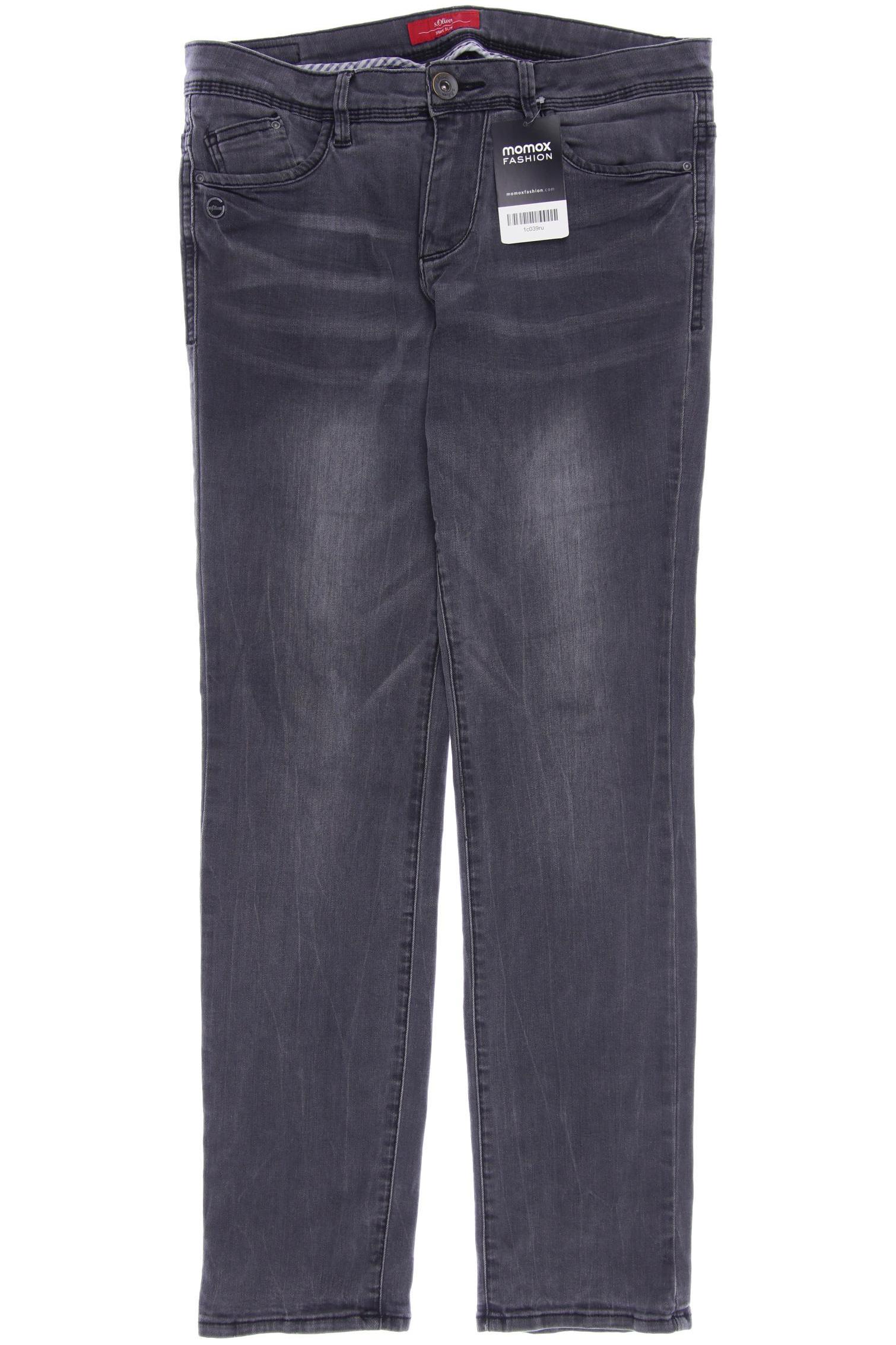 

s.Oliver Damen Jeans, grau