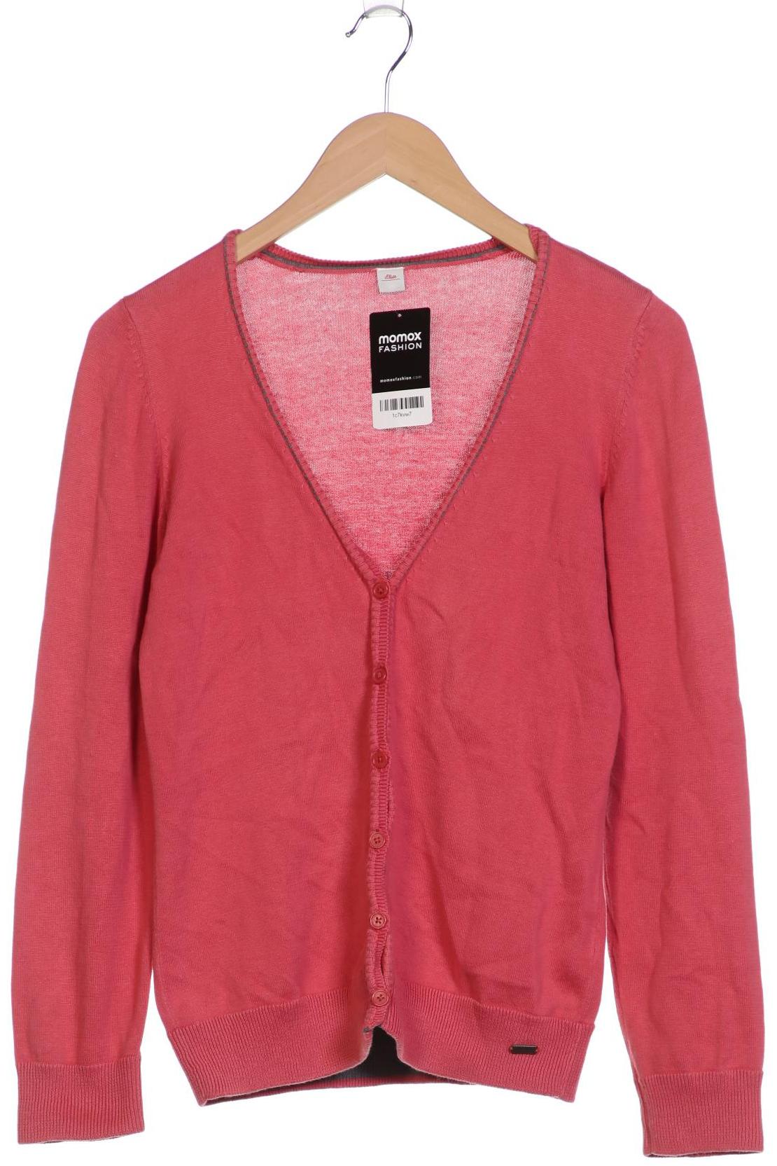 

s.Oliver Damen Strickjacke, rot, Gr. 38