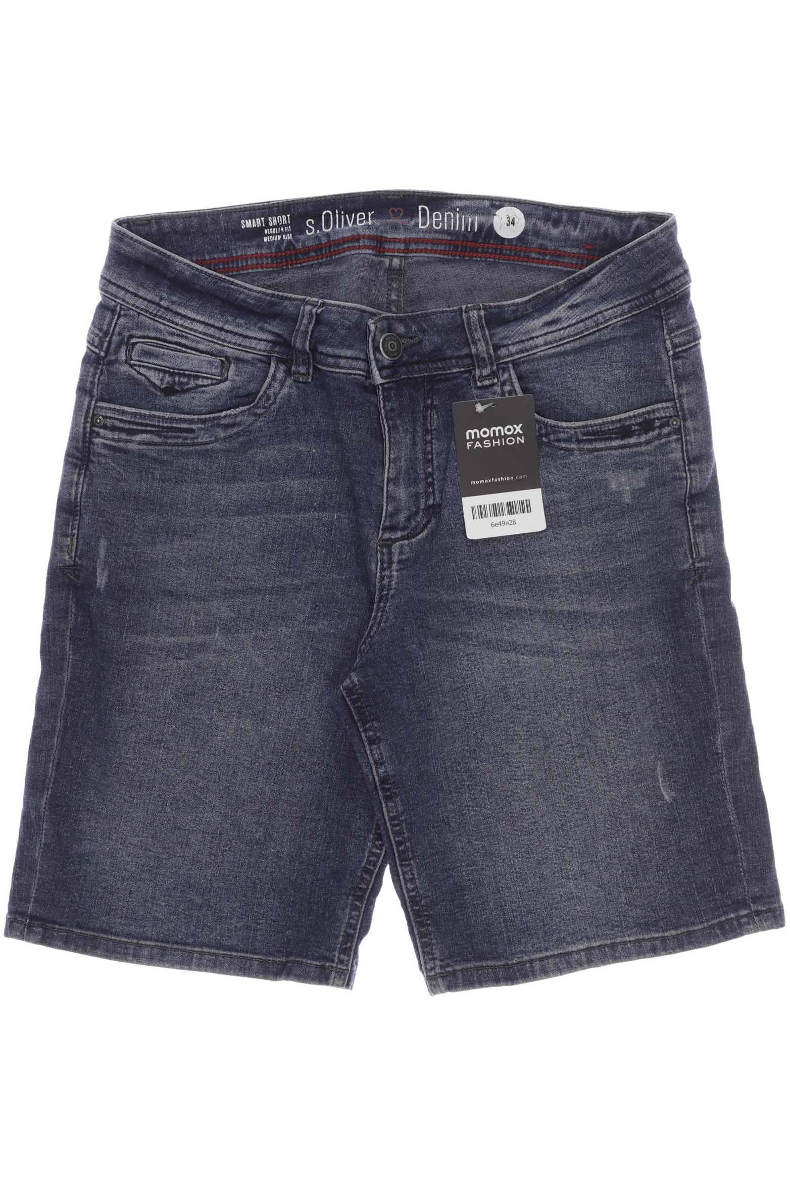 

s.Oliver Damen Shorts, blau, Gr. 34