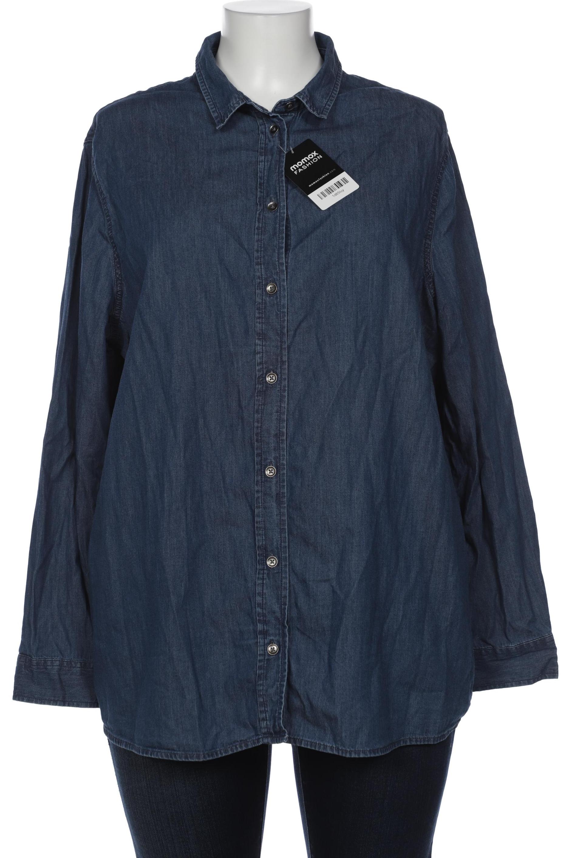 

s.Oliver Damen Bluse, blau, Gr. 48