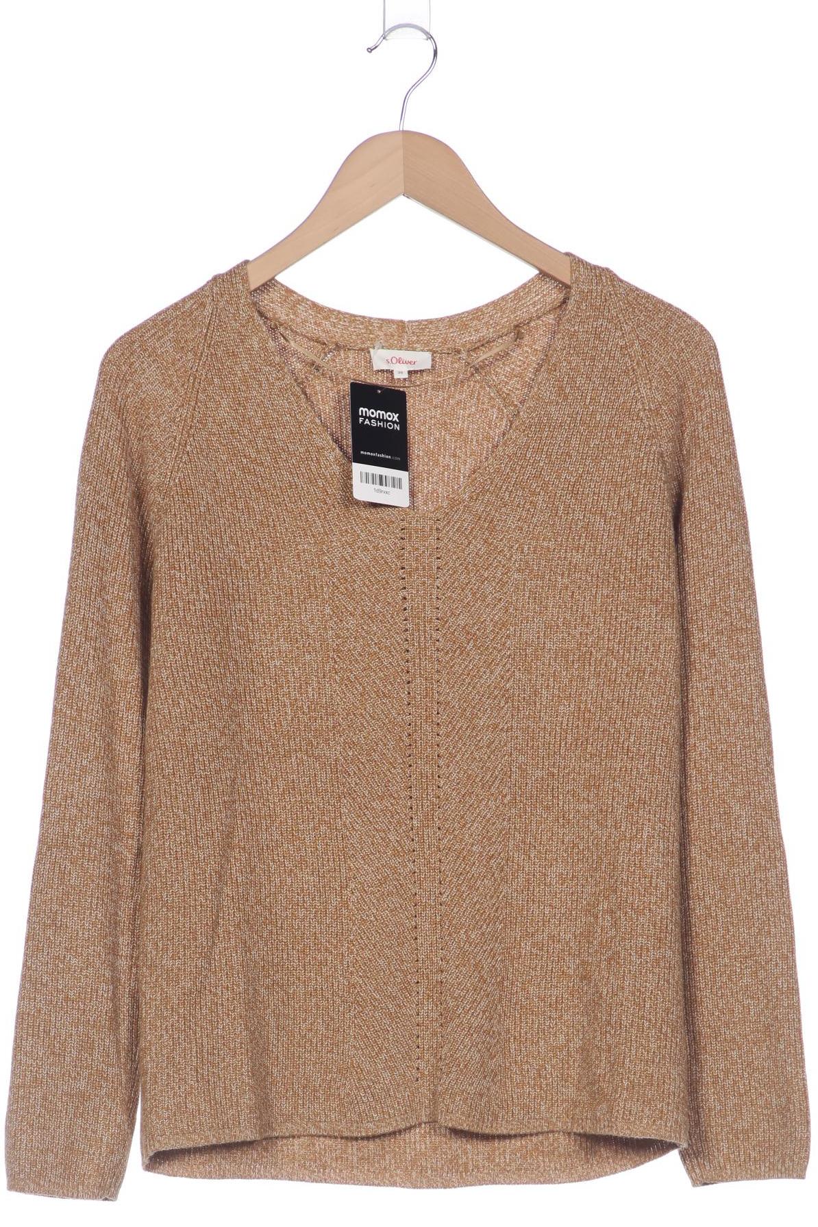 

s.Oliver Damen Pullover, beige, Gr. 36