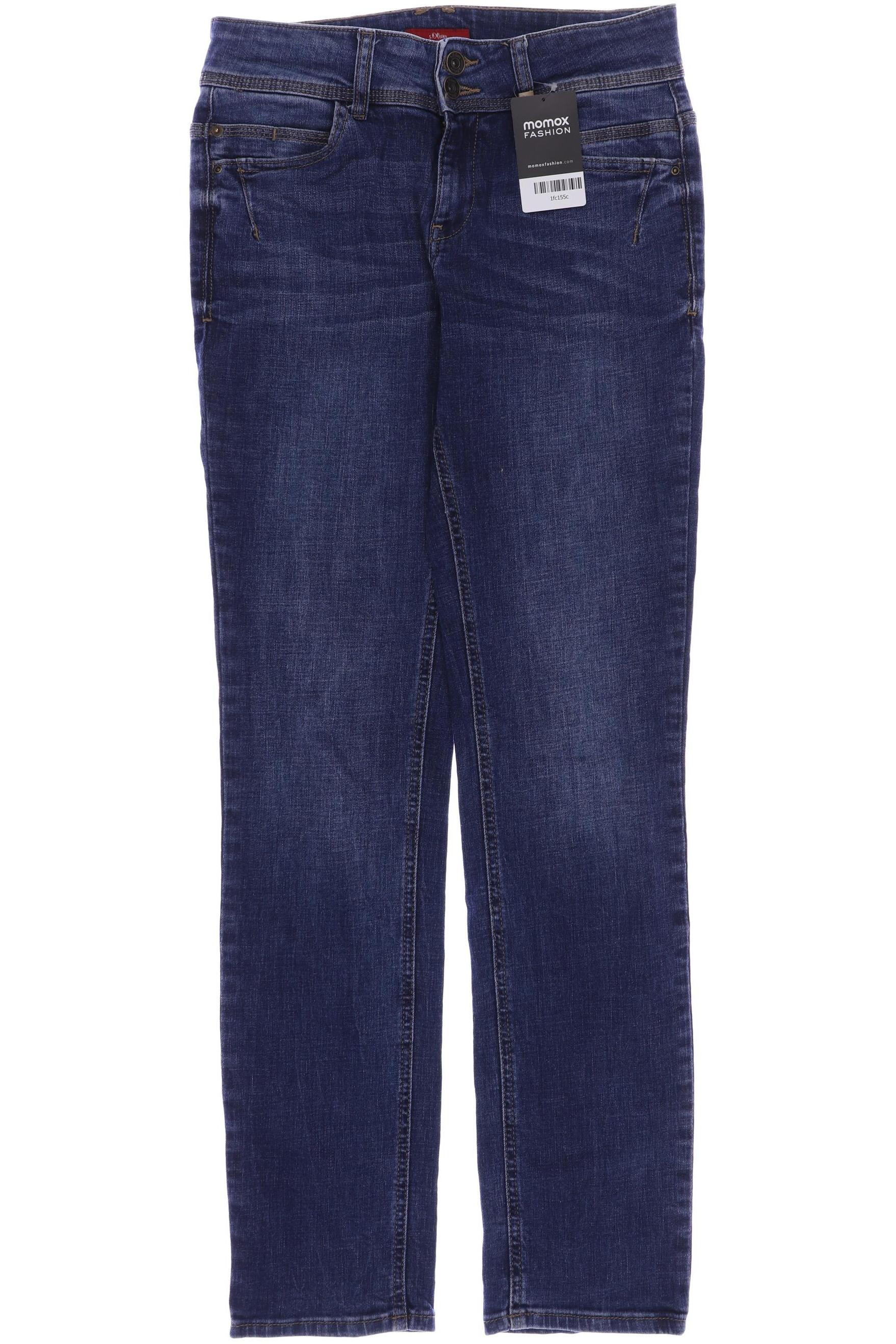 

s.Oliver Damen Jeans, blau