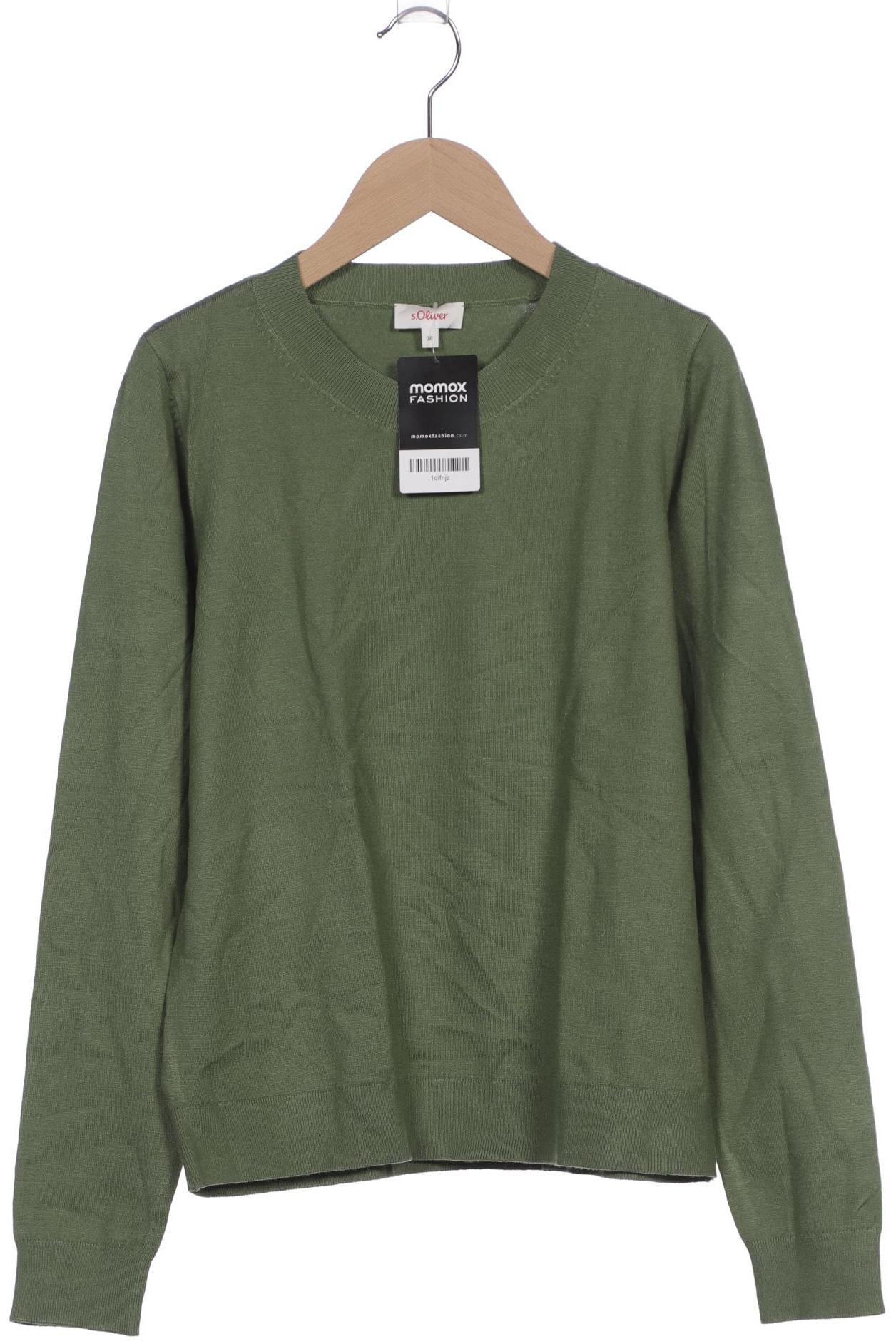 

s.Oliver Damen Pullover, grün, Gr. 38