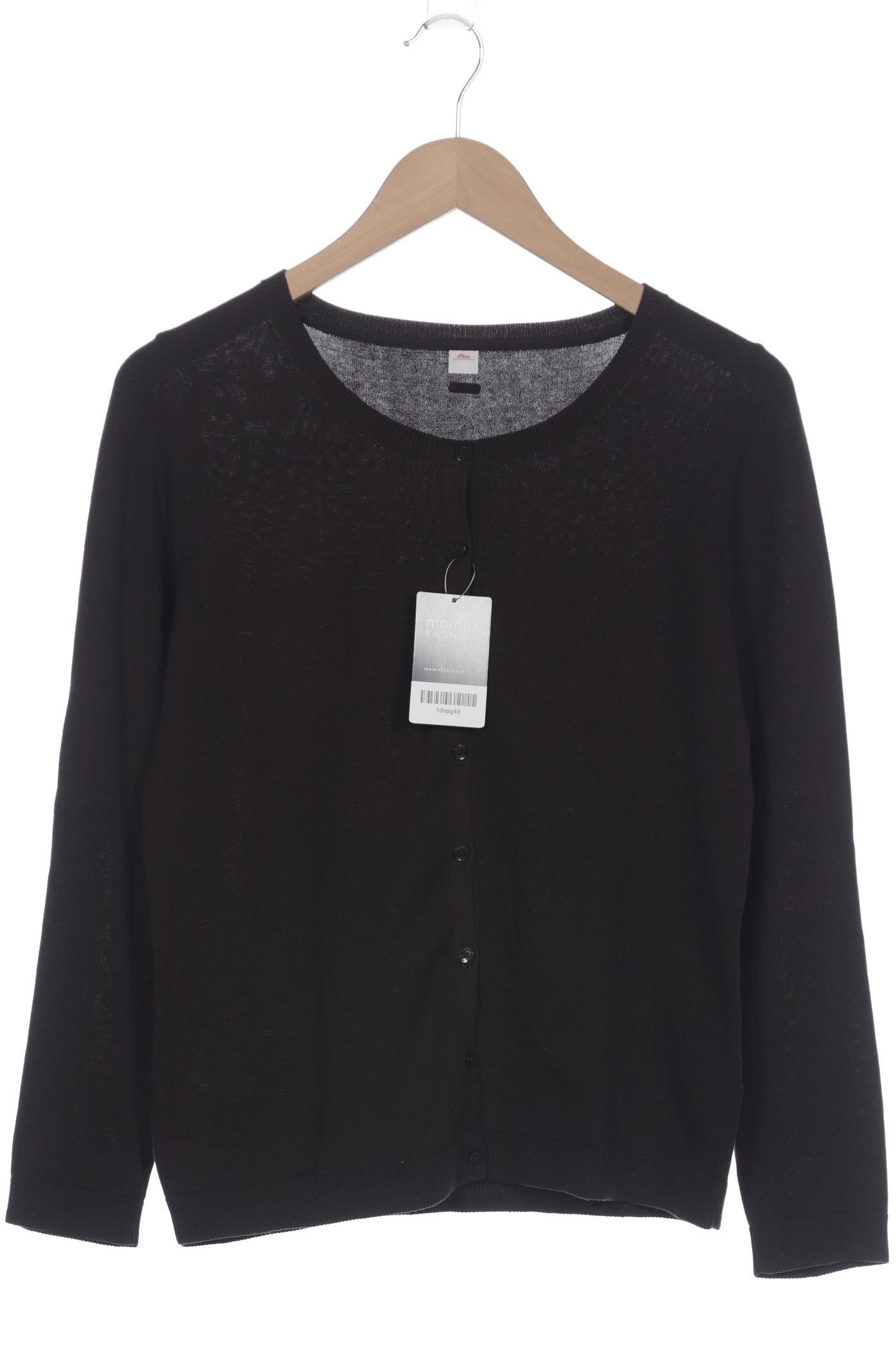 

s.Oliver Damen Strickjacke, braun, Gr. 40