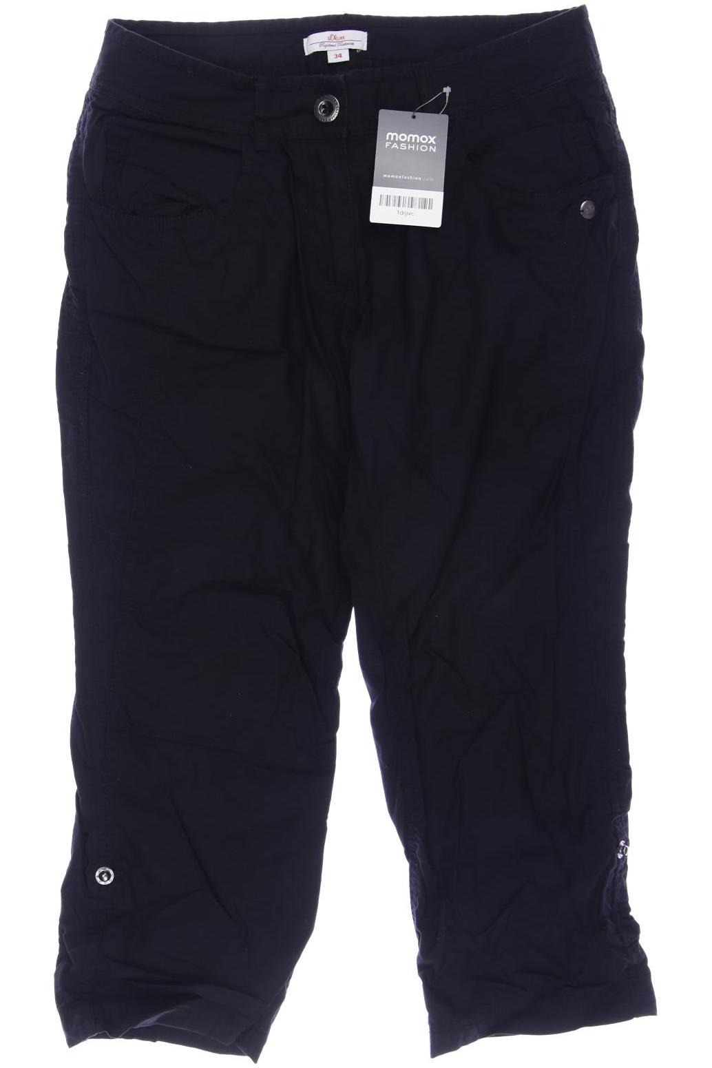 

s.Oliver Damen Stoffhose, schwarz, Gr. 34