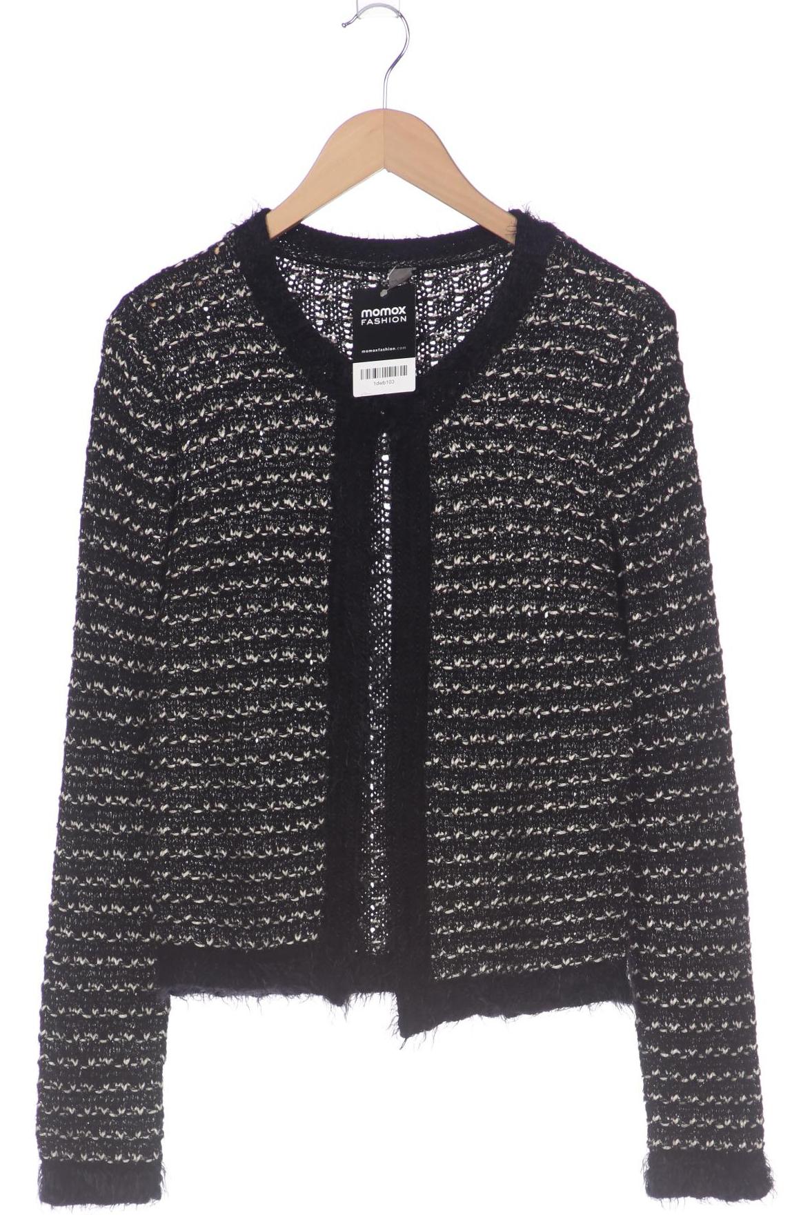 

s.Oliver Damen Strickjacke, schwarz, Gr. 38