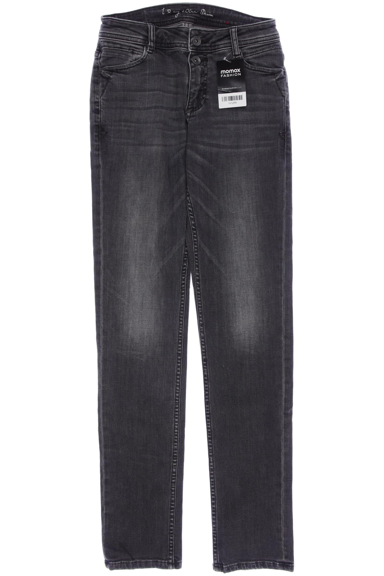 

s.Oliver Damen Jeans, grau, Gr. 25