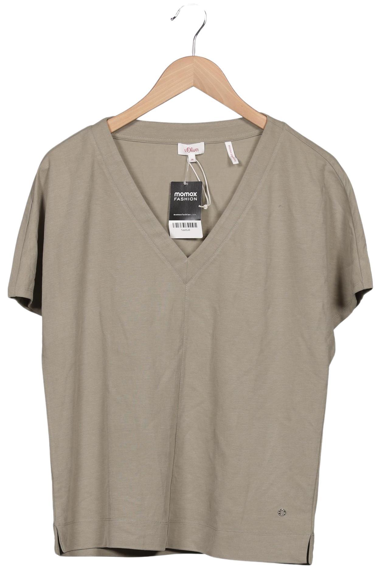 

s.Oliver Damen T-Shirt, grün, Gr. 38
