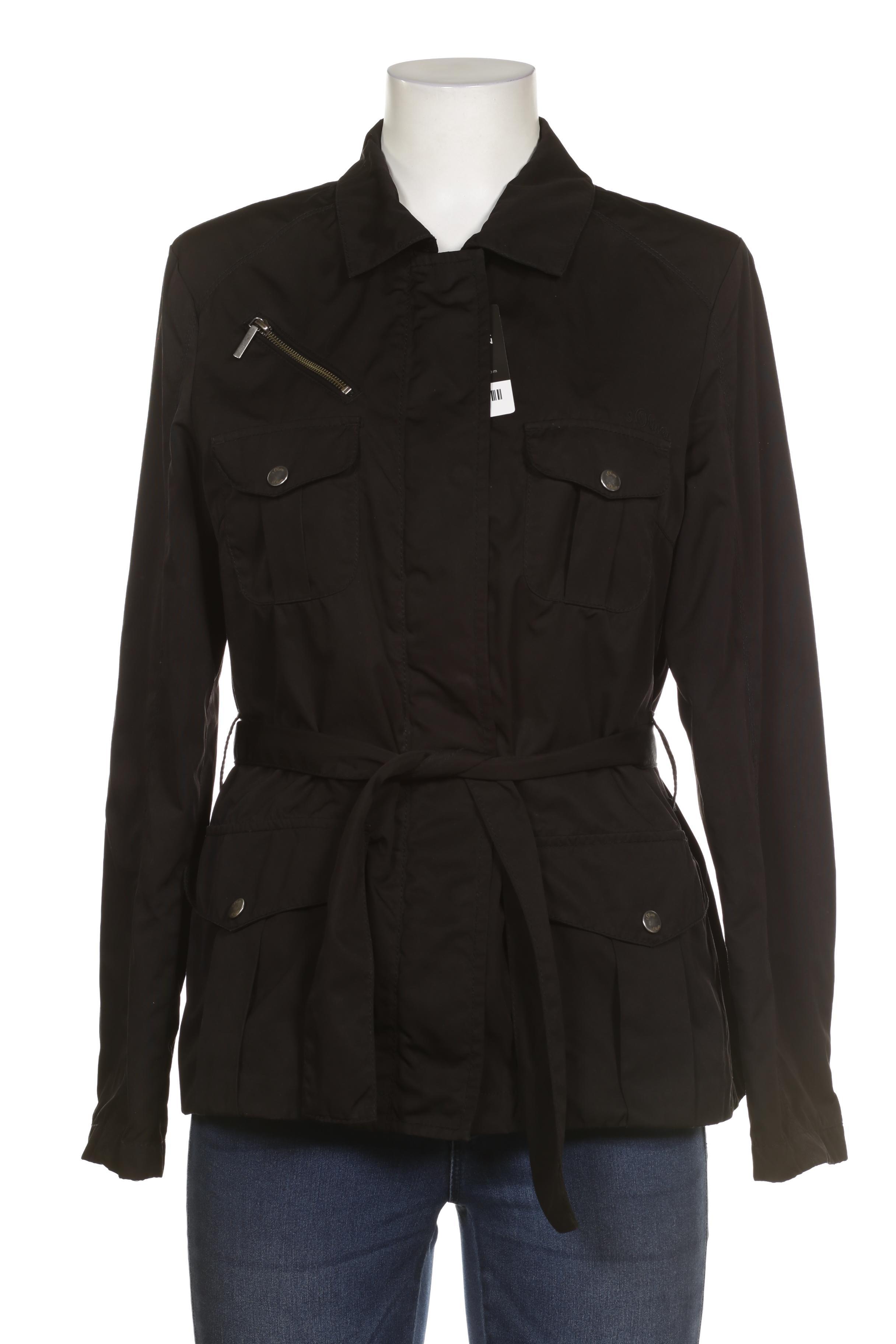 

s.Oliver Damen Jacke, schwarz, Gr. 40