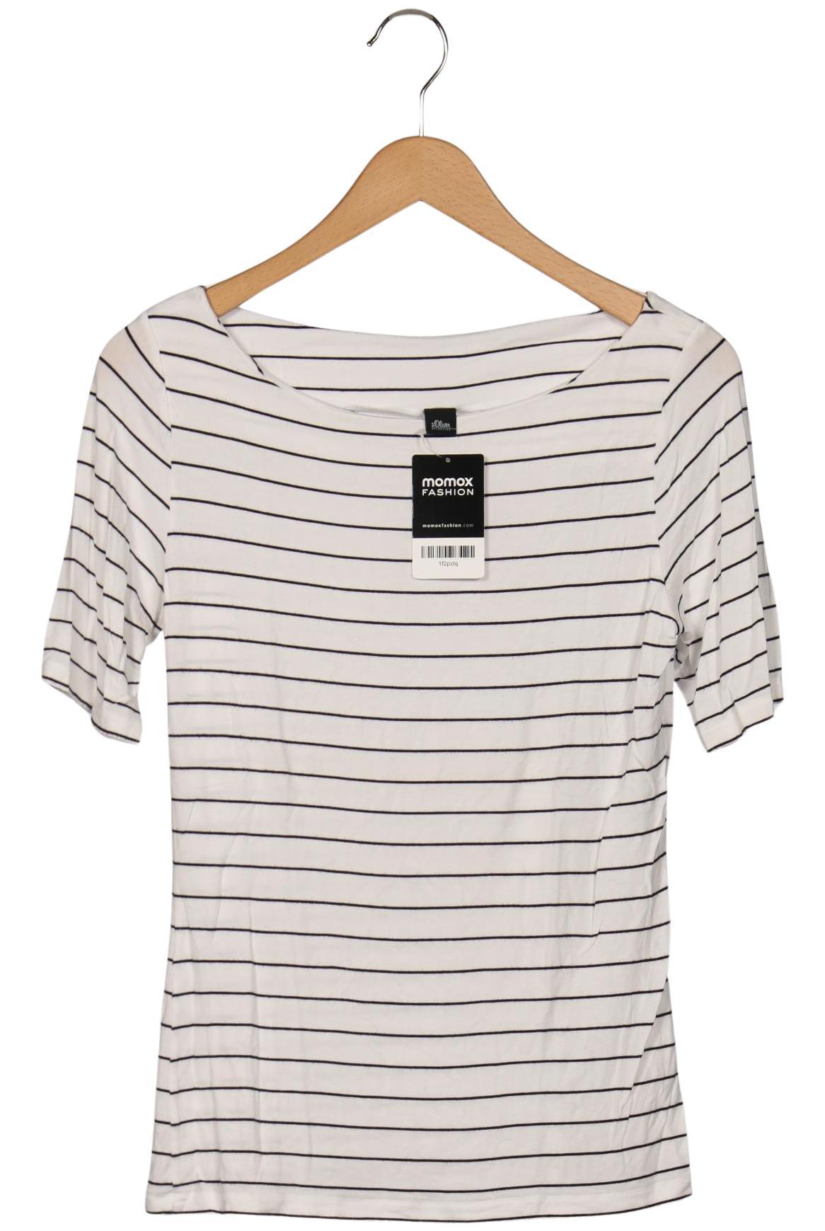 

s.Oliver Damen T-Shirt, weiß, Gr. 40