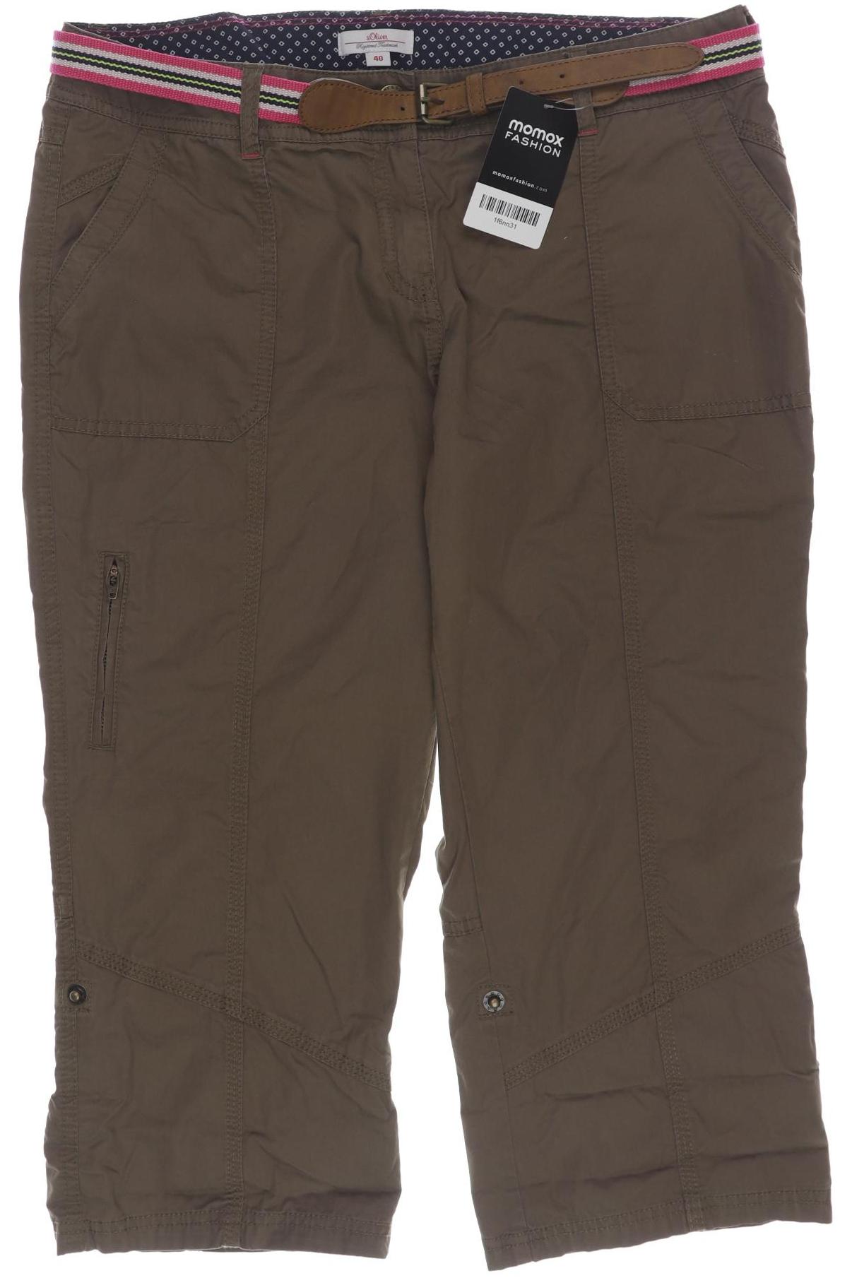 

s.Oliver Damen Stoffhose, braun