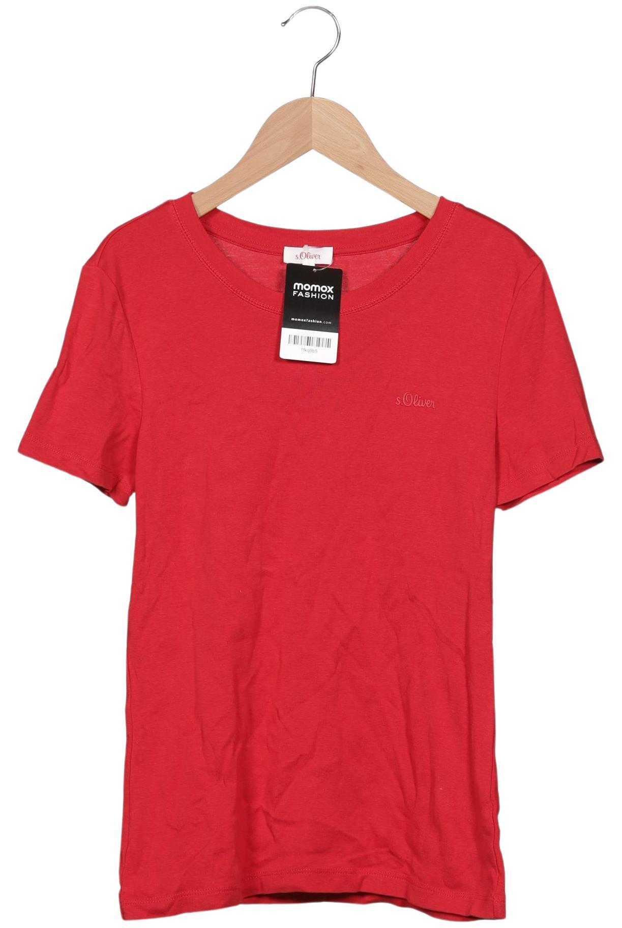 

s.Oliver Damen T-Shirt, rot, Gr. 38