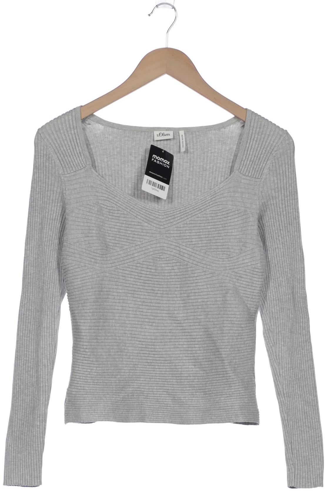 

s.Oliver Damen Pullover, grau, Gr. 36