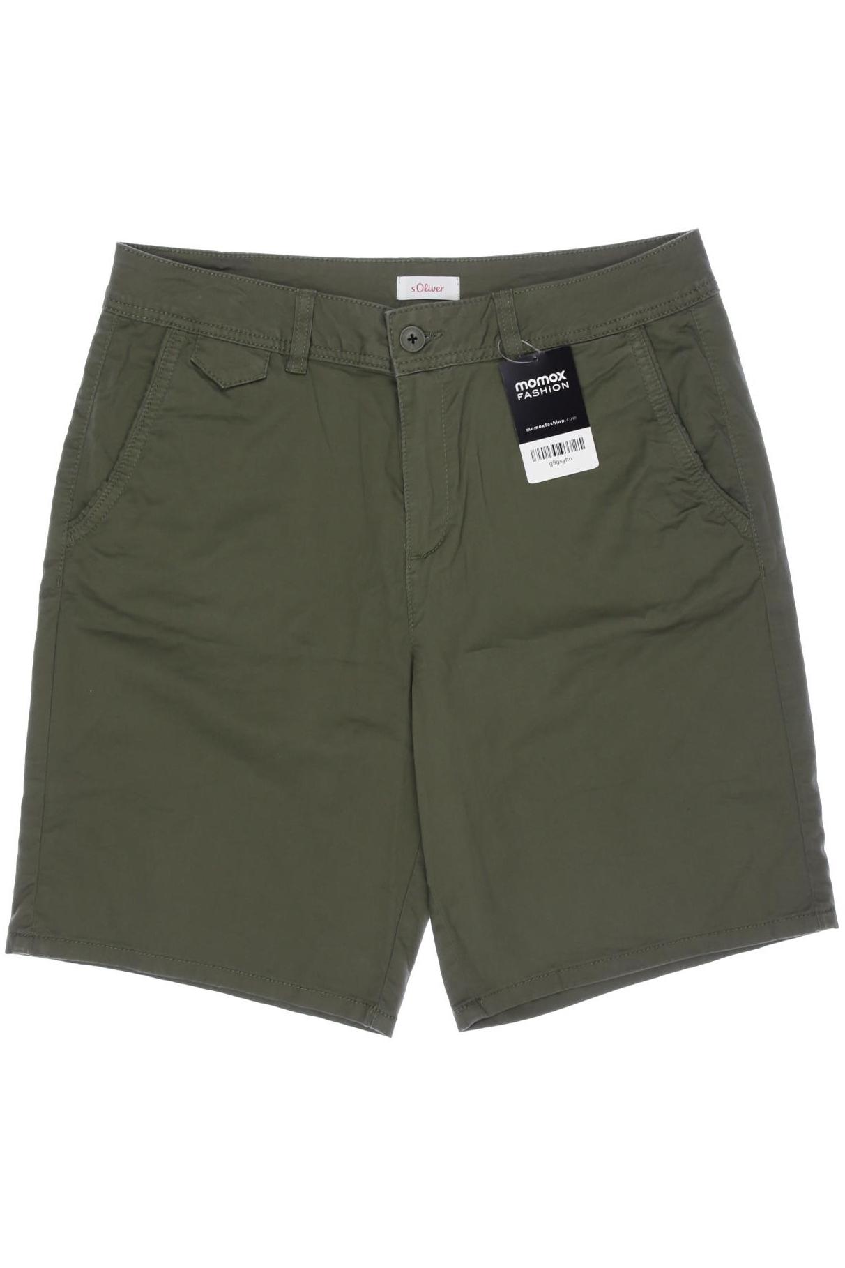 

s.Oliver Damen Shorts, grün, Gr. 38