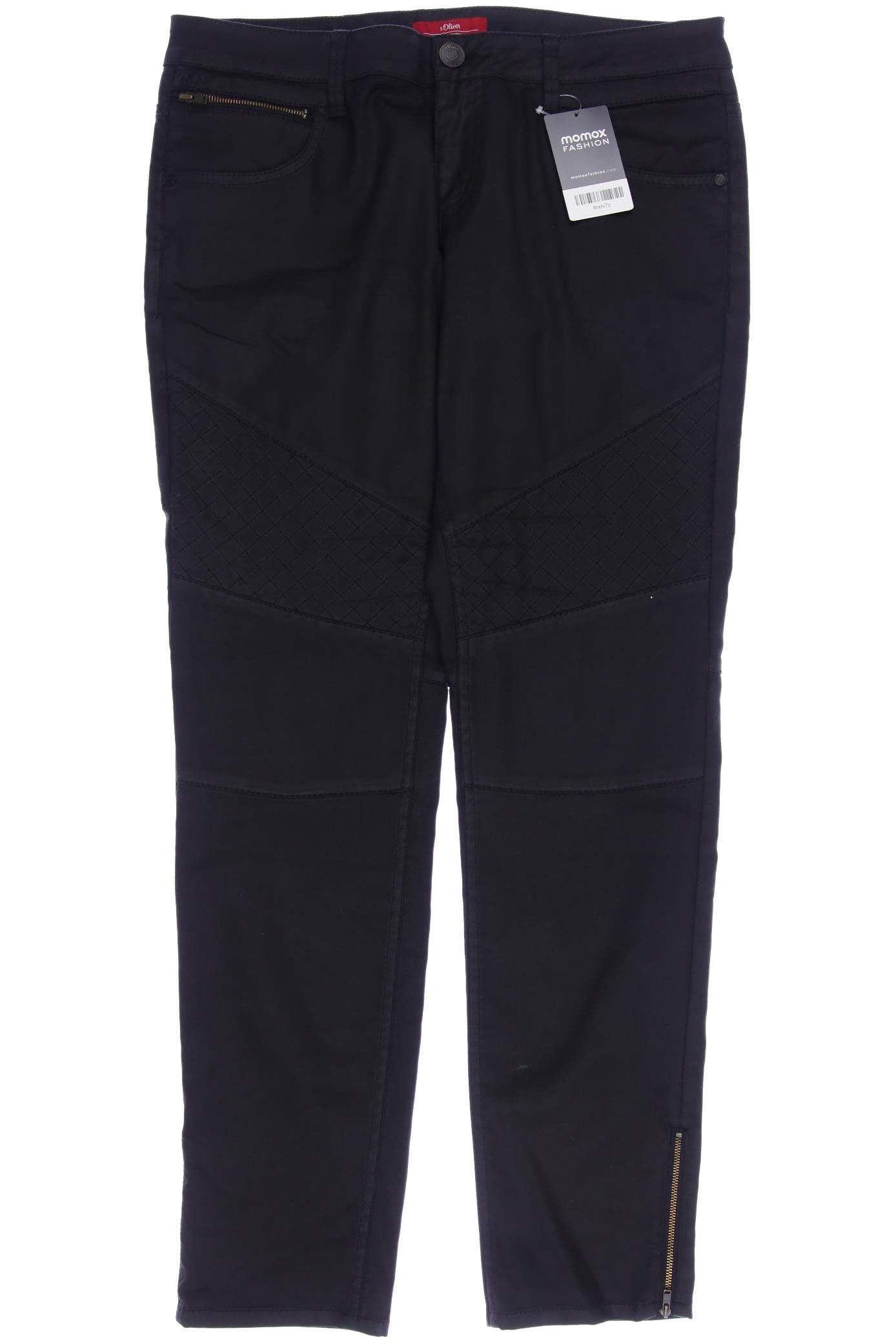 

s.Oliver Damen Stoffhose, schwarz, Gr. 40