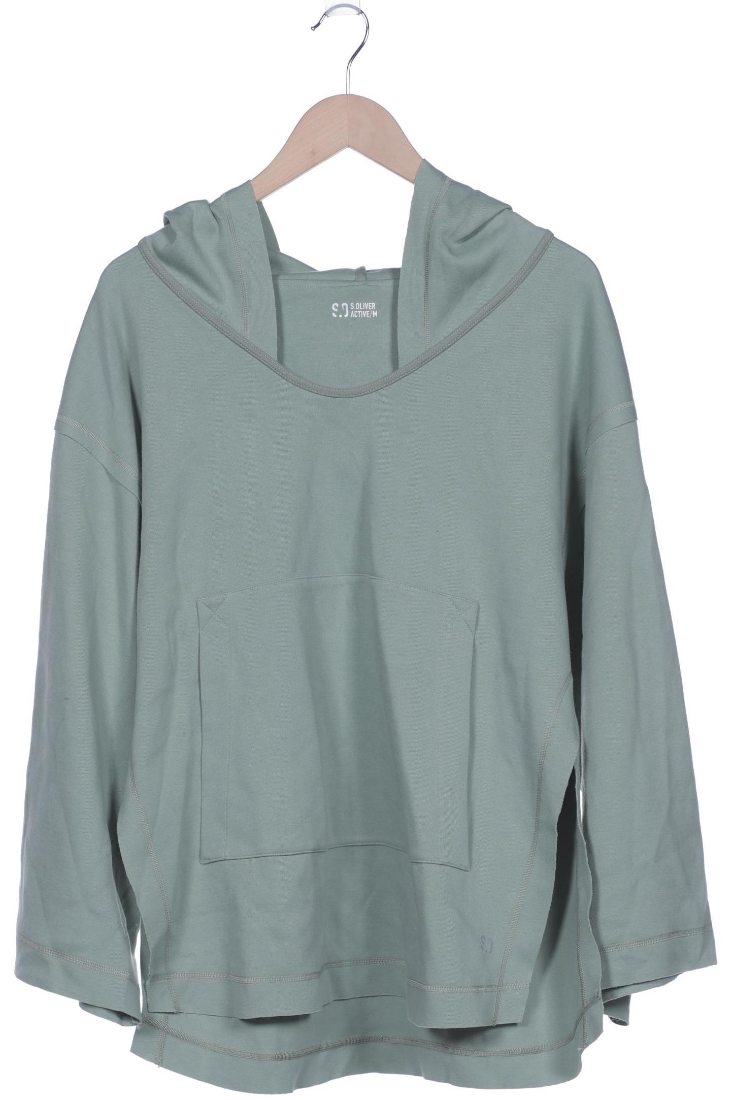 

s.Oliver Damen Kapuzenpullover, hellgrün, Gr. 38