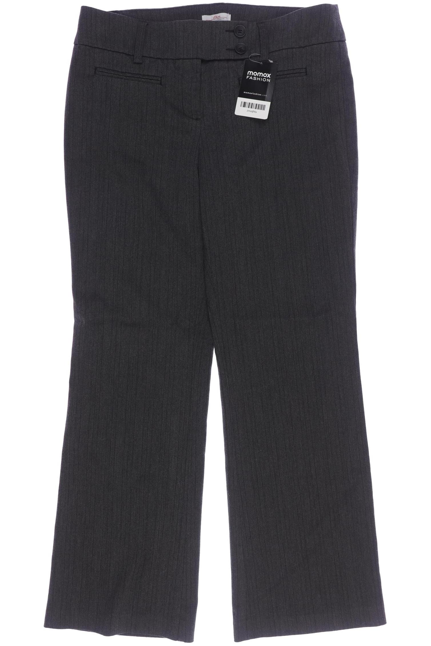 

s.Oliver Damen Stoffhose, grau, Gr. 38