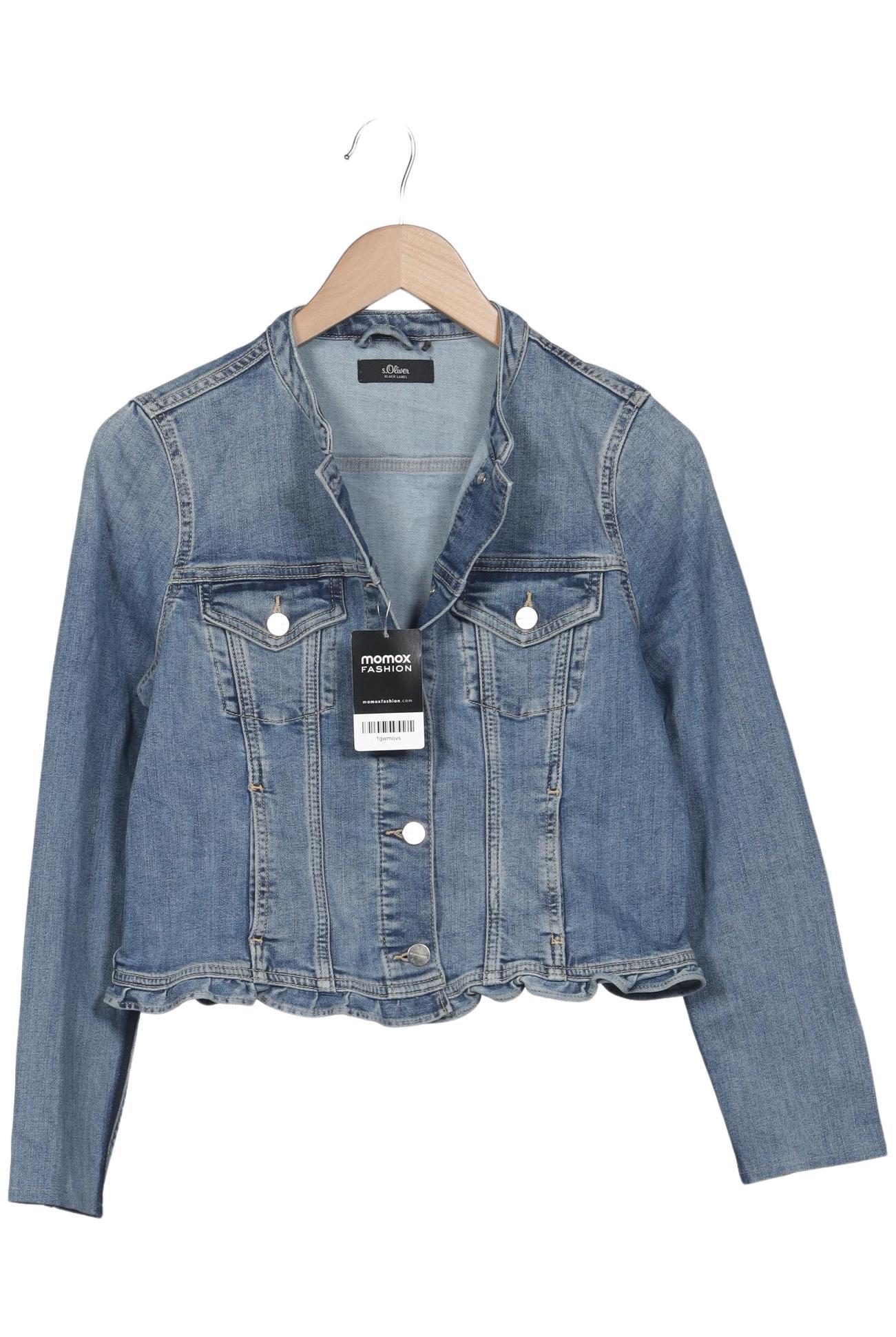 

s.Oliver Damen Jacke, blau, Gr. 36