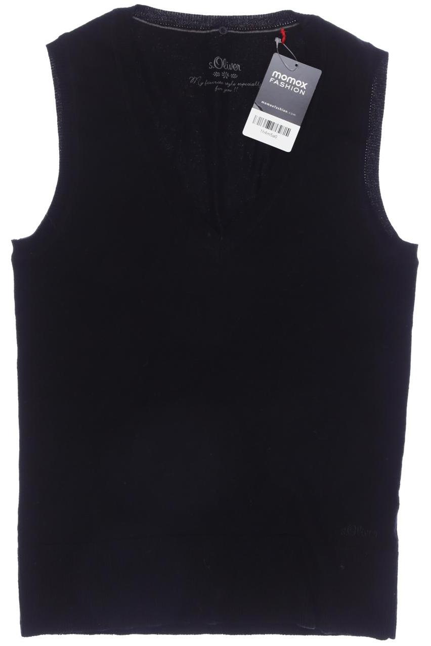 

s.Oliver Damen Pullover, schwarz, Gr. 34
