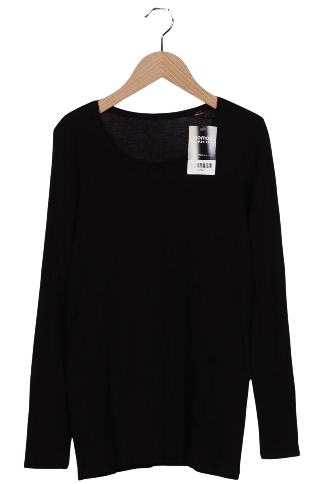 

s.Oliver Damen Langarmshirt, schwarz, Gr. 34