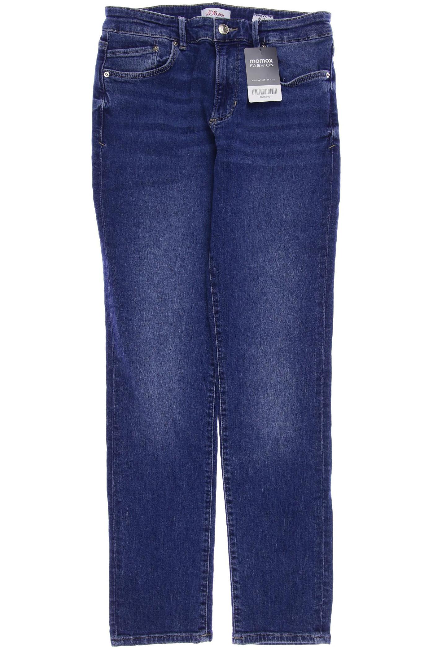 

s.Oliver Damen Jeans, blau