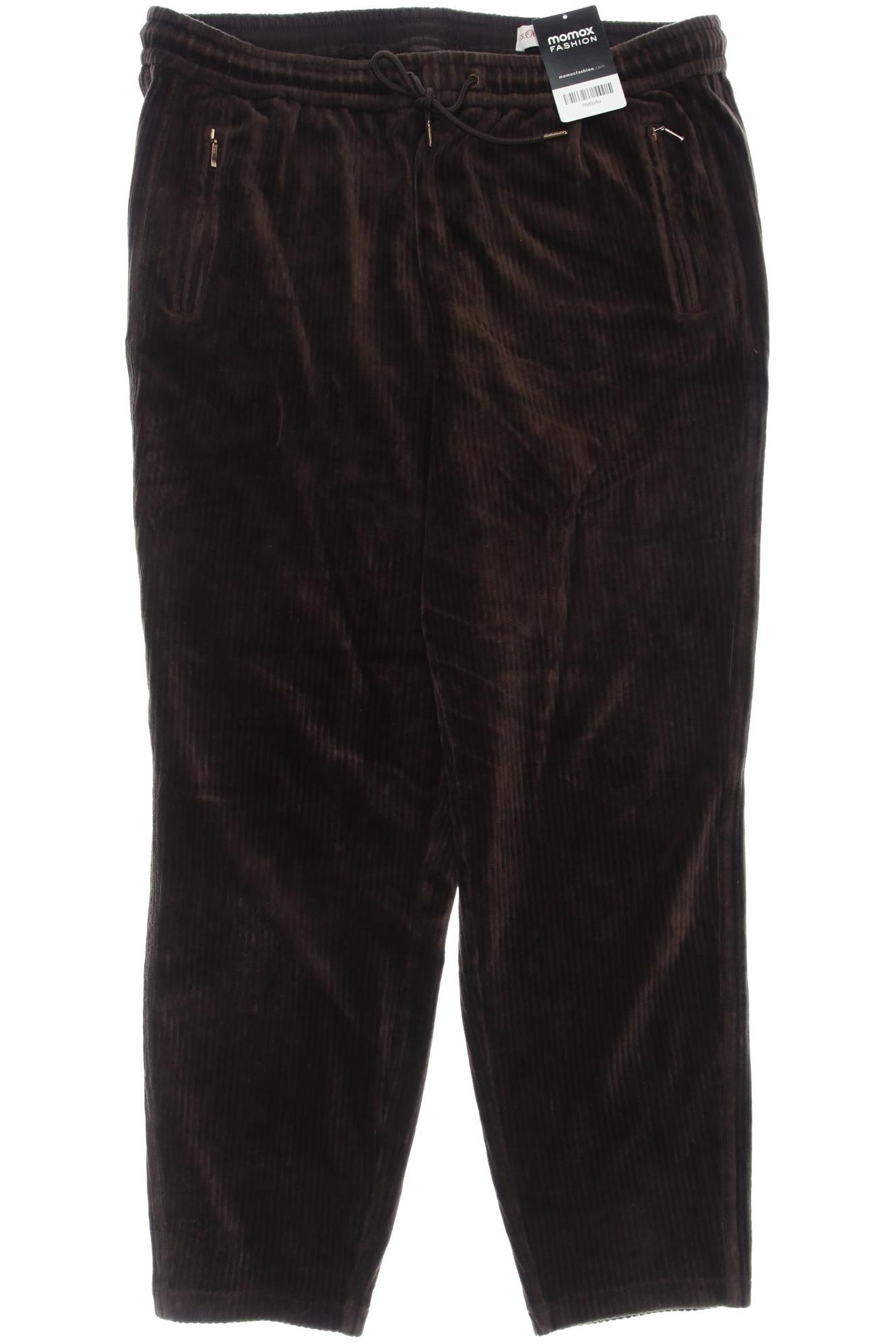 

s.Oliver Damen Stoffhose, braun, Gr. 42