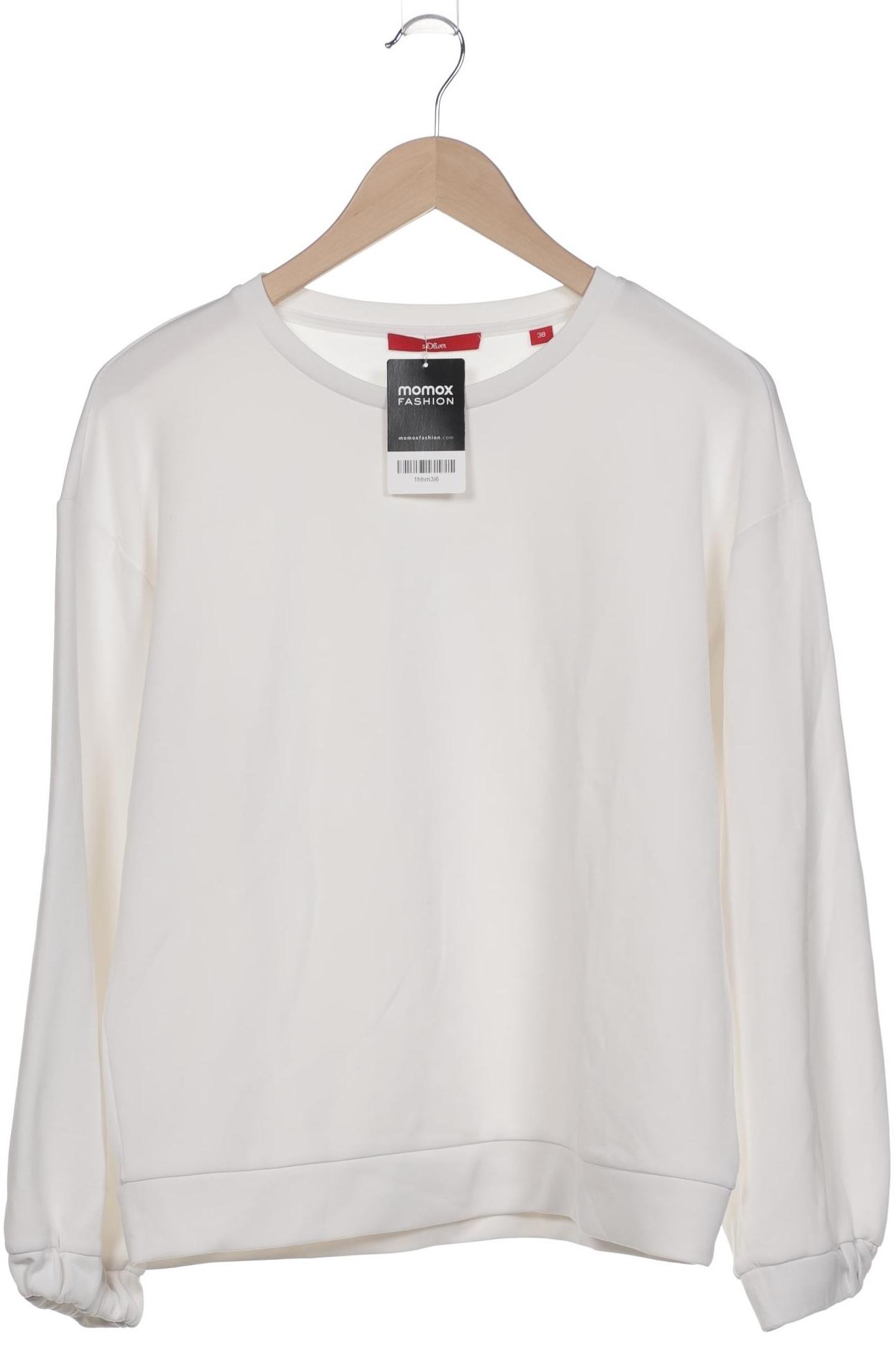 

s.Oliver Damen Sweatshirt, weiß, Gr. 38
