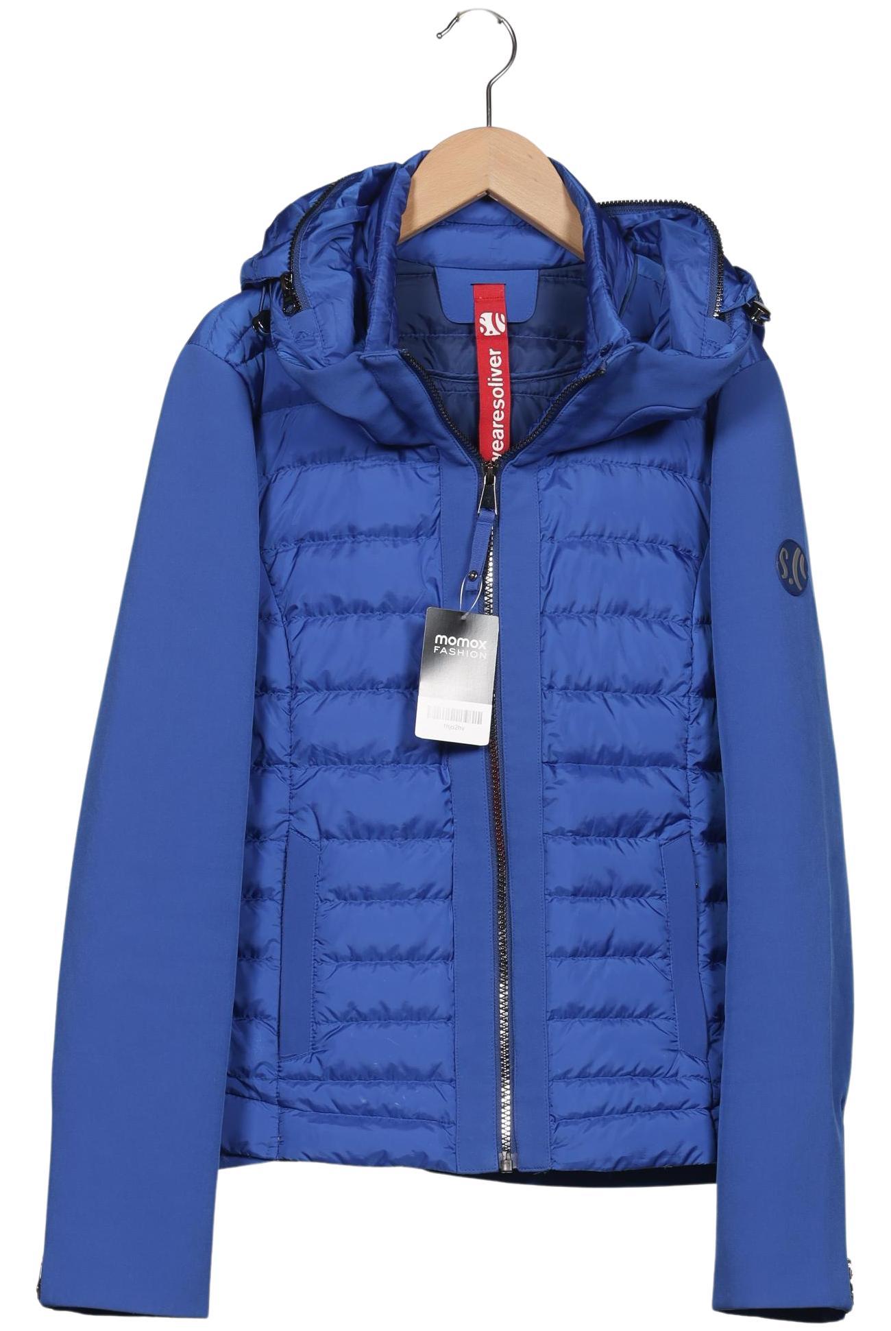 

s.Oliver Damen Jacke, blau, Gr. 38